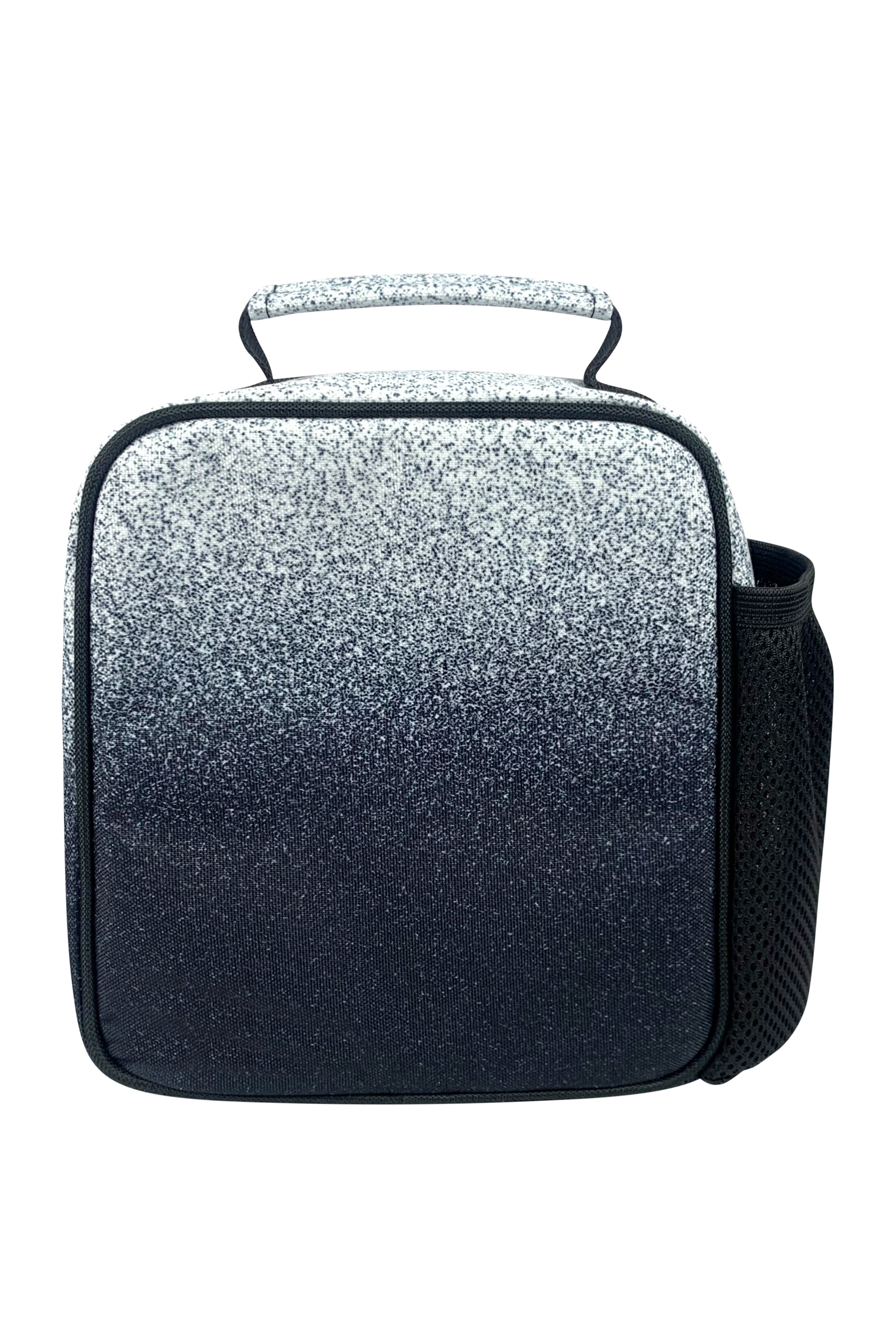 HYPE Lunch Bag Insulated Black&White Speckle Fade