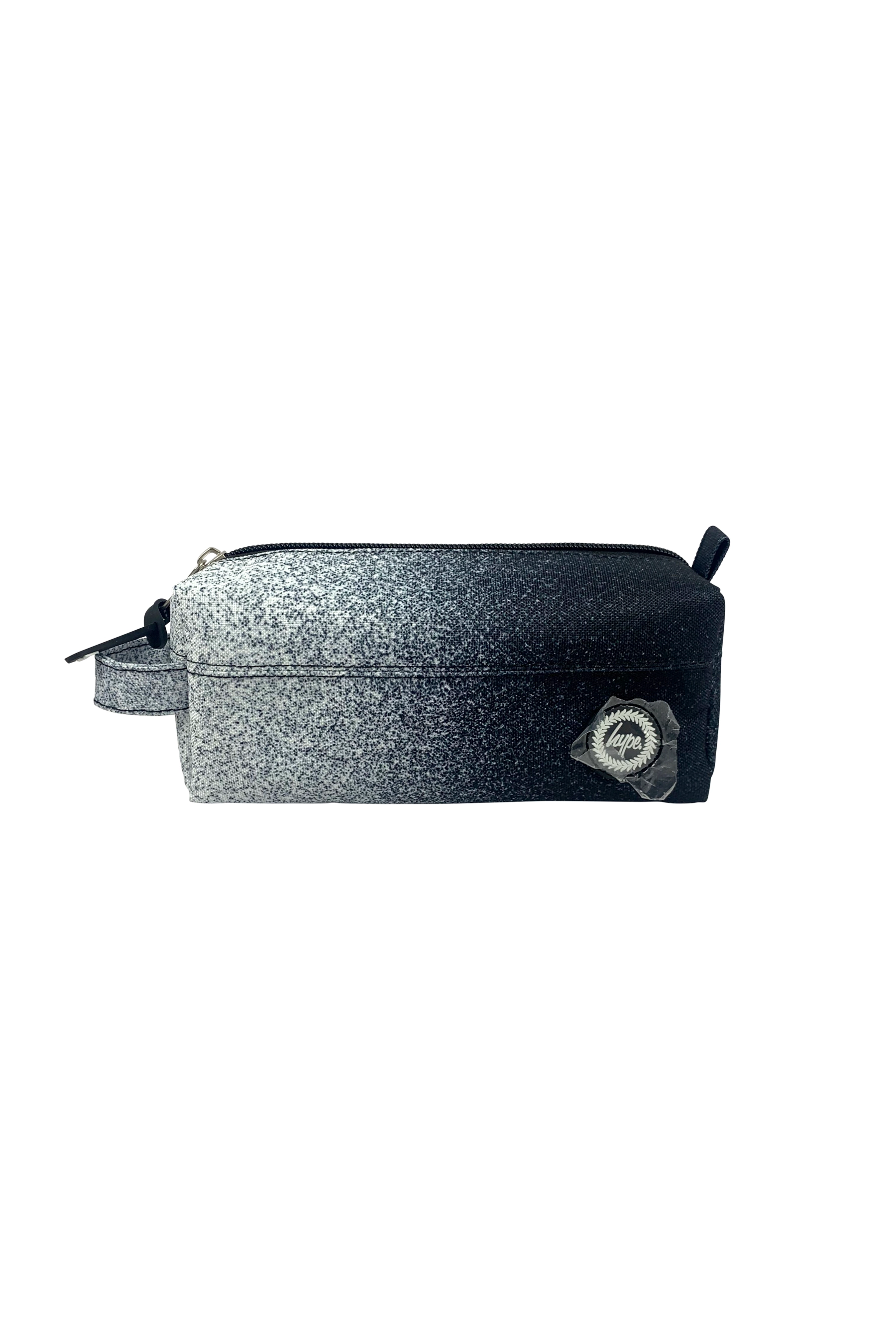HYPE Pencil Pouch Original Black&White Speckle Fade