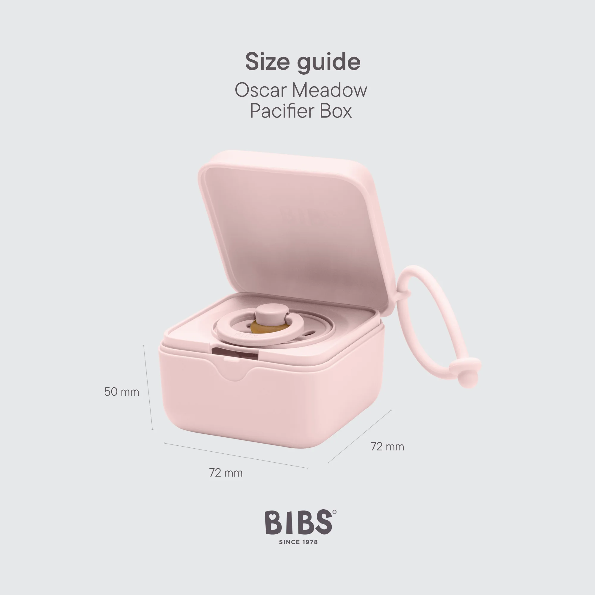 BIBS X Liberty Pacifier Box Oscar Meadow Blossom