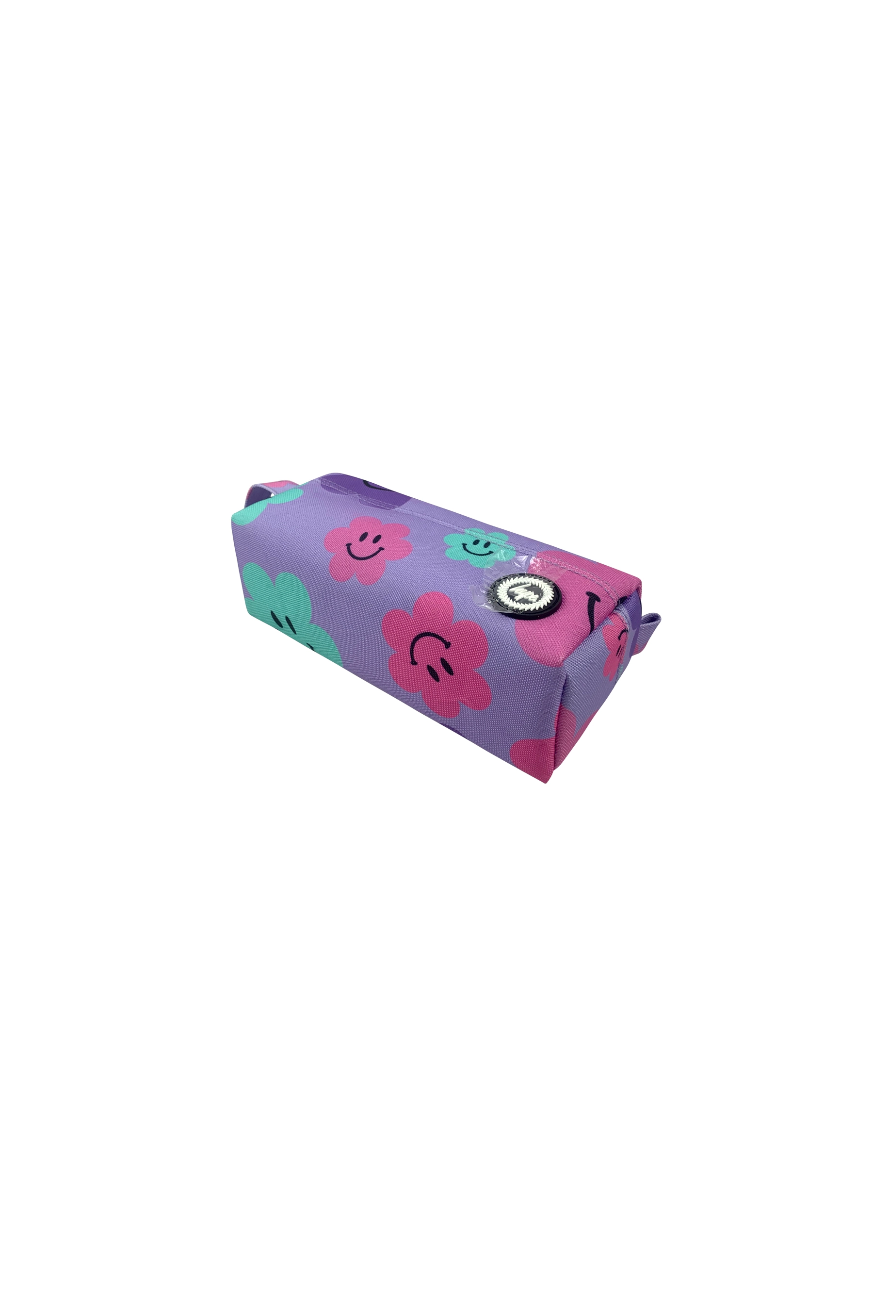 HYPE Pencil Pouch Original Purple Happy Flowers