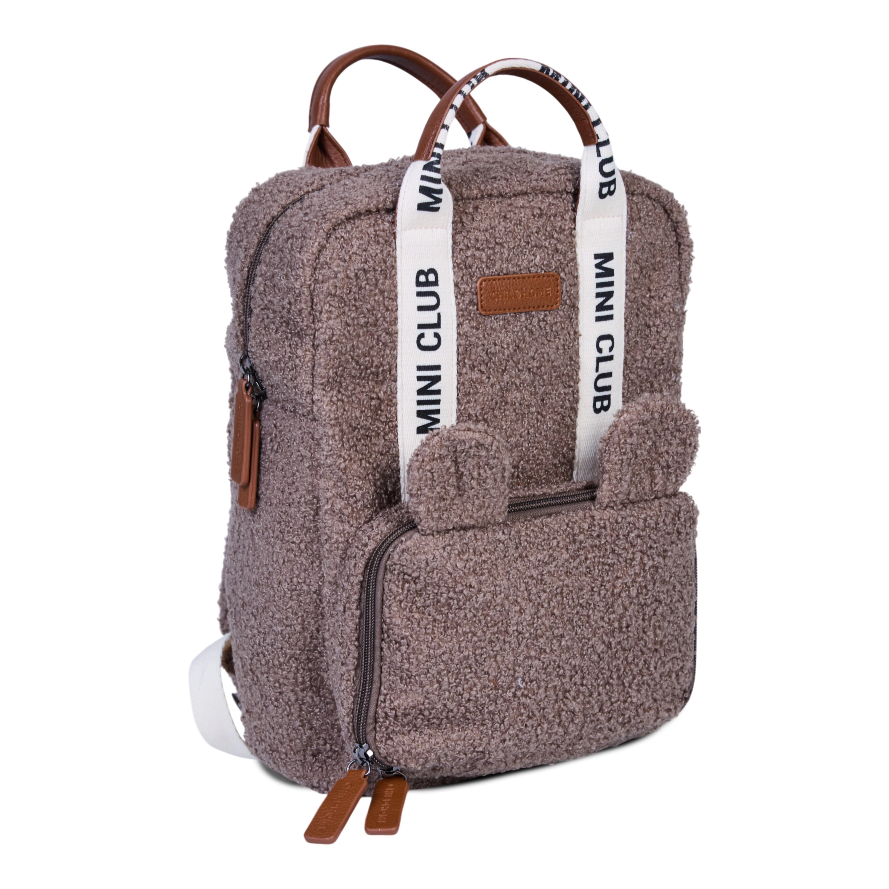 CHILDHOME Mini Club Bag Signature Teddy Soft Brown