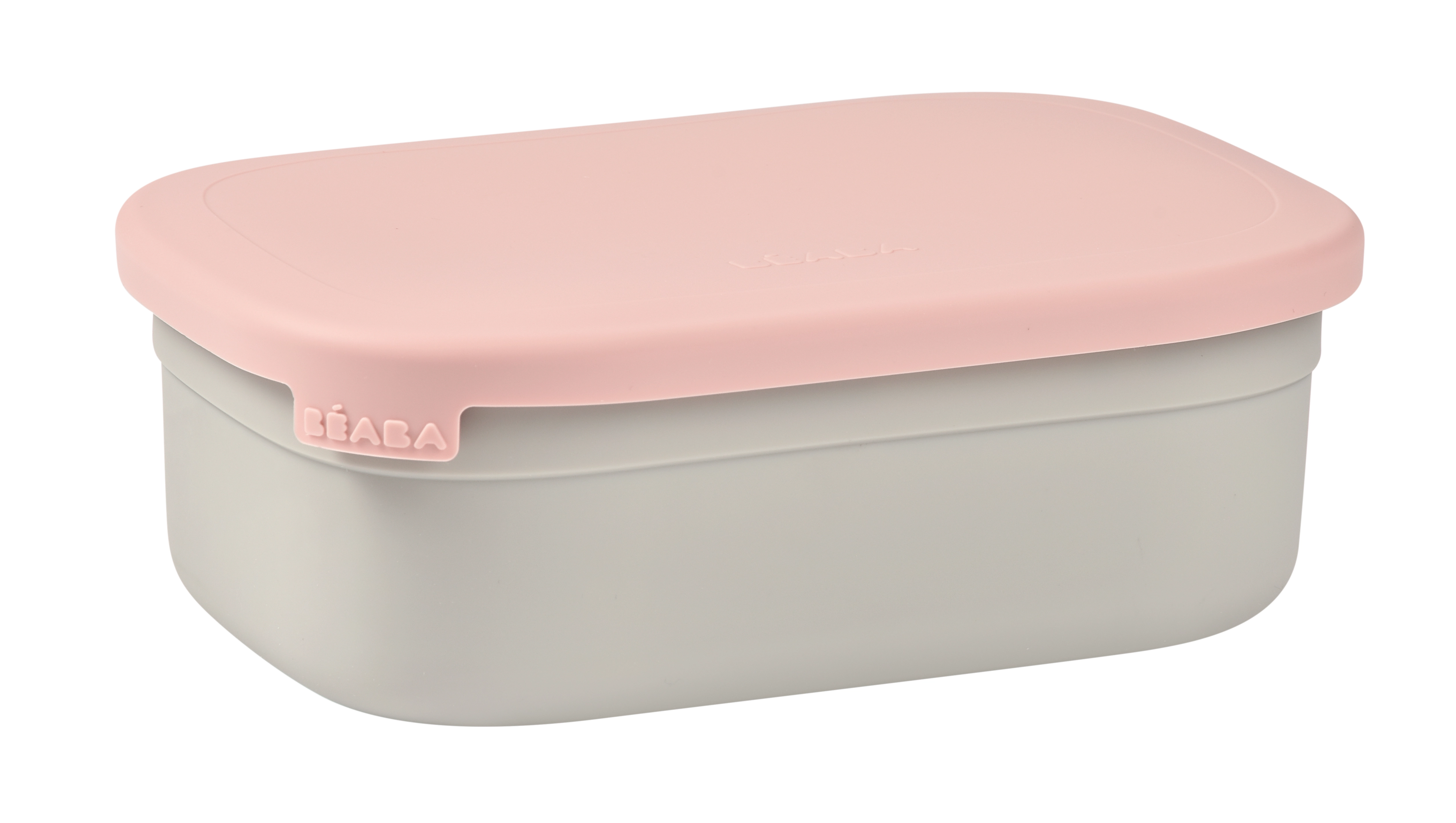 BEABA Stainless Steel Lunch Box Velvet Grey Dusty Rose