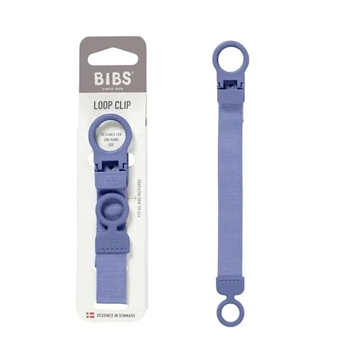 BIBS Pacifier Clip Loop Peri