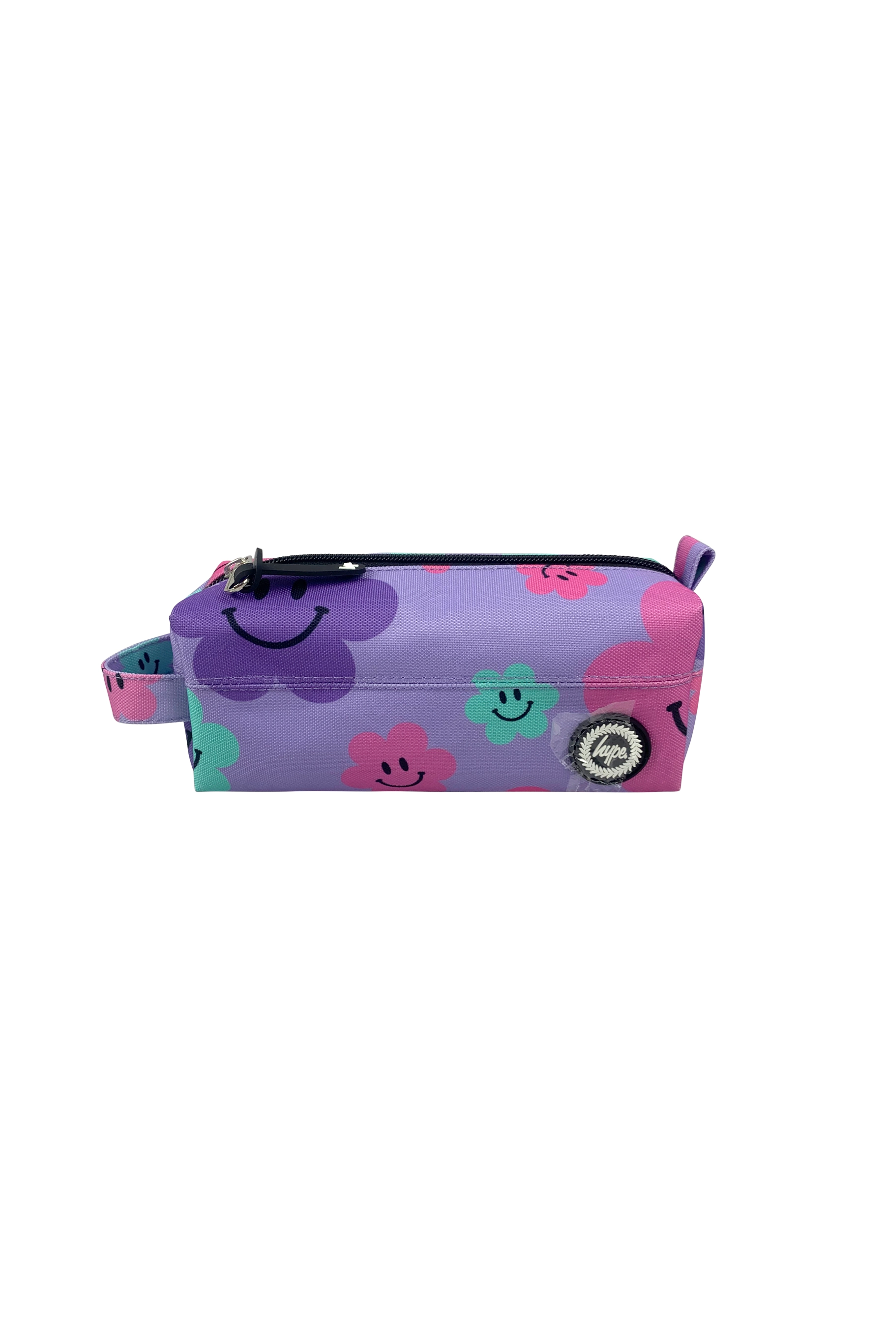HYPE Pencil Pouch Original Purple Happy Flowers