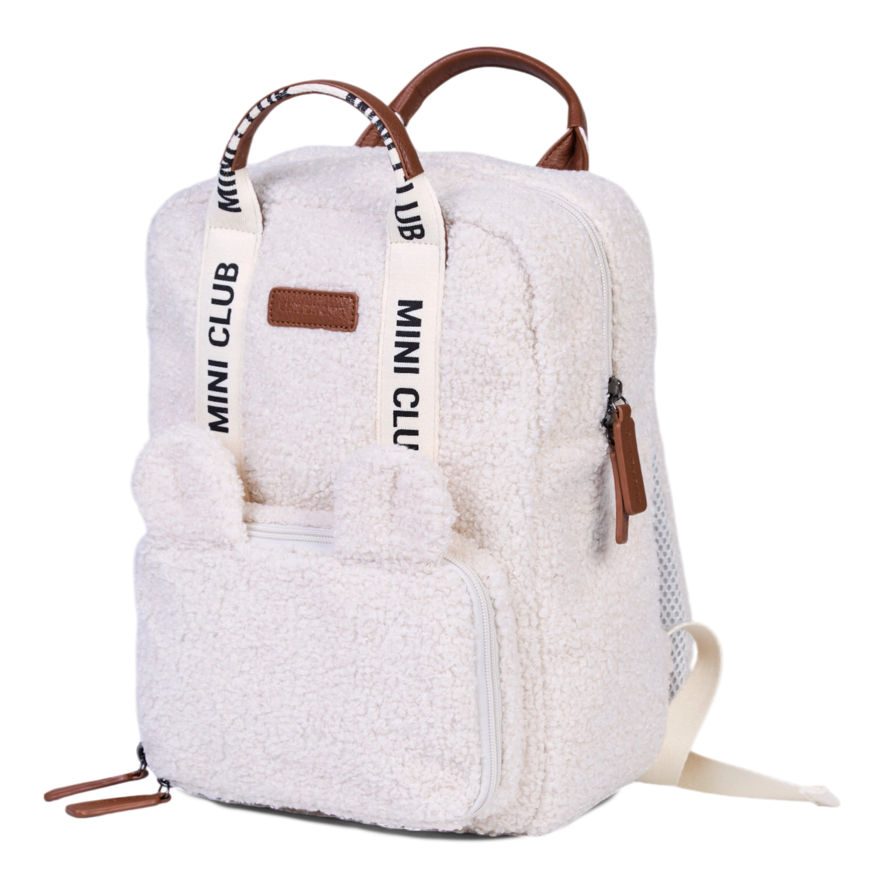 CHILDHOME Mini Club Bag Signature Teddy Offwhite