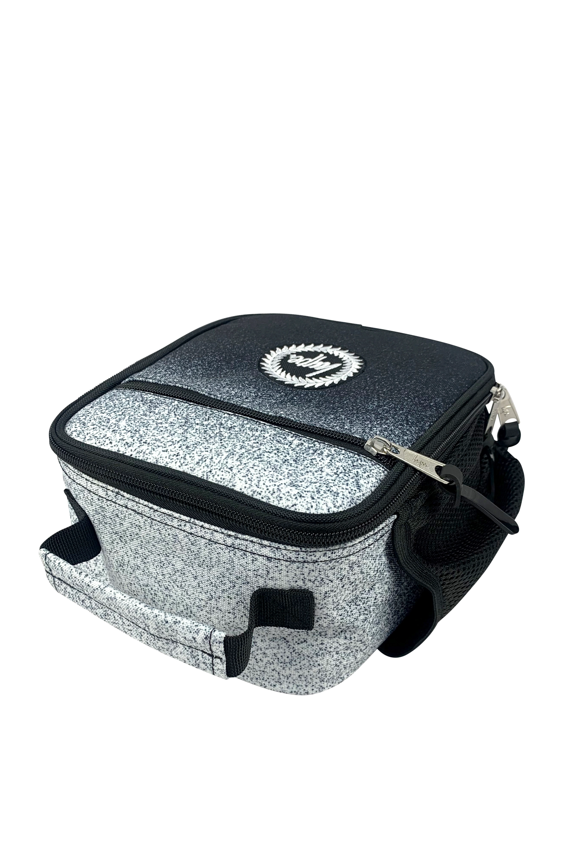 HYPE Lunch Bag Insulated Black&White Speckle Fade