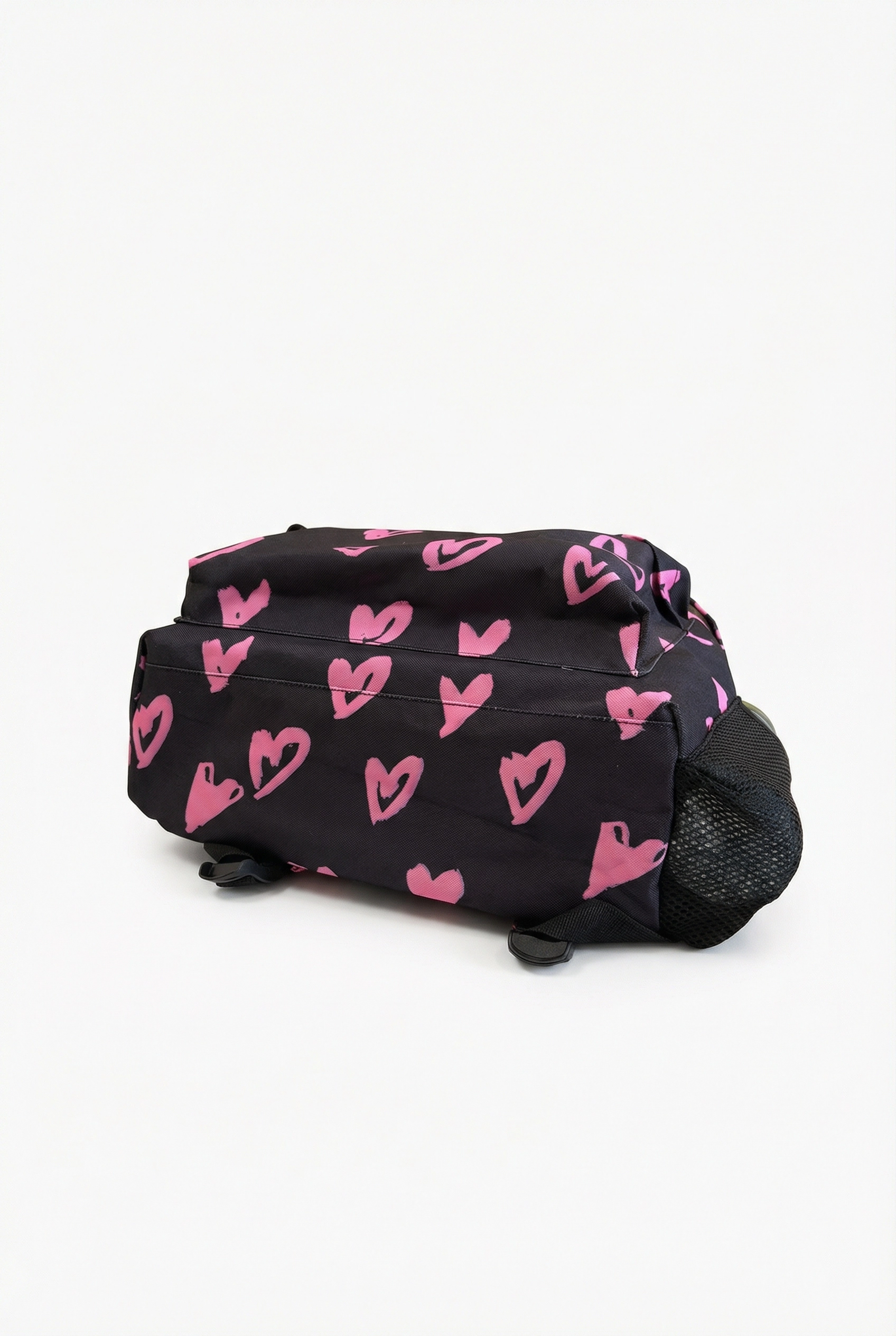 HYPE Backpack Black Pink Scribble Heart
