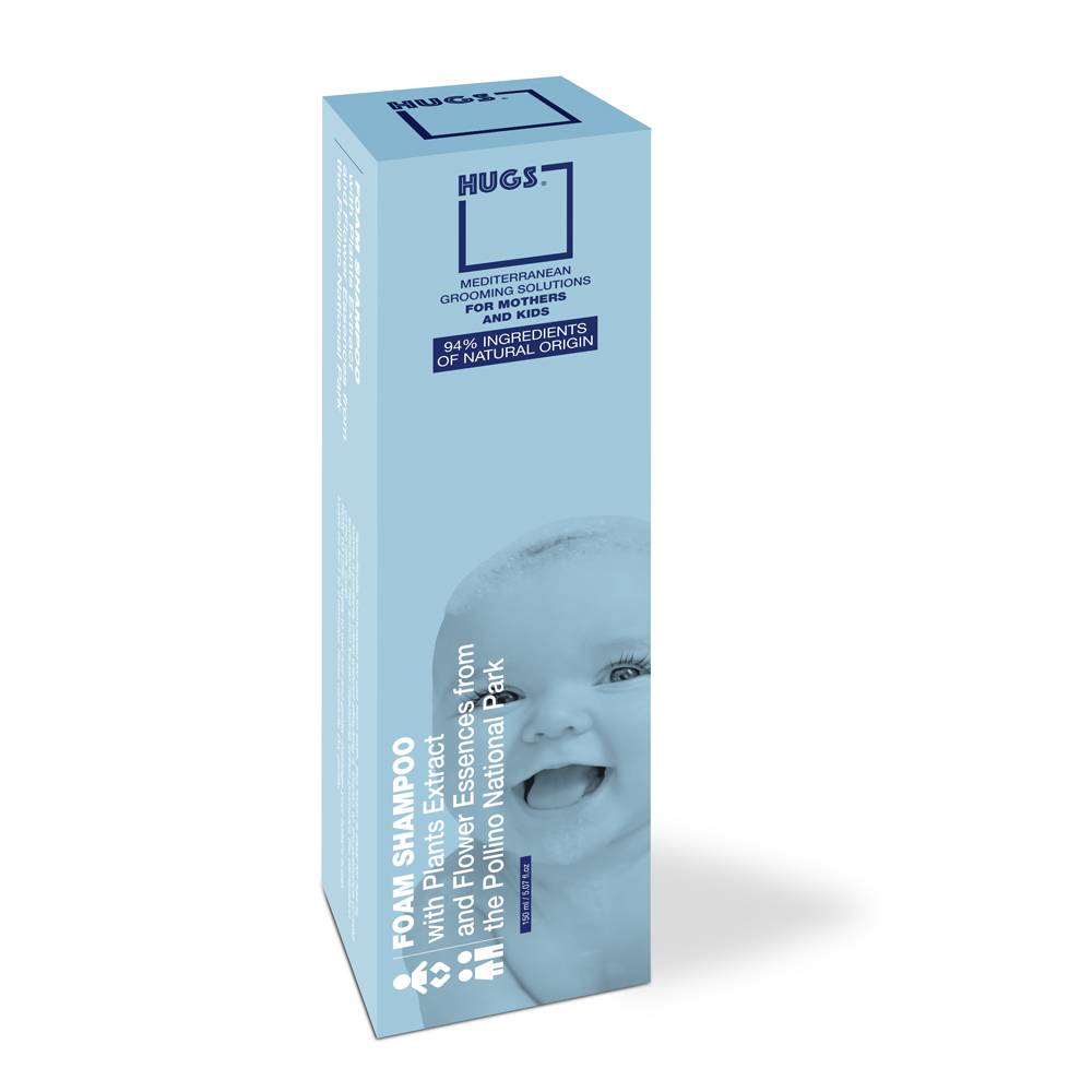 Hugs - Baby Foam Shampoo - 150 ml