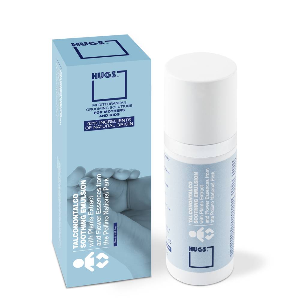 Hugs - Baby Talconontalco Soothing Emulsion - 50 ml