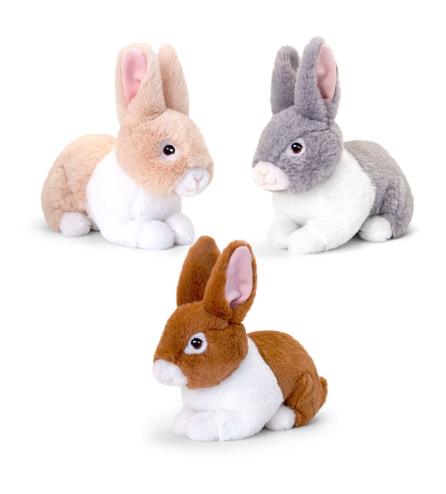 KEELECO BUNNIES 25CM 3ASST