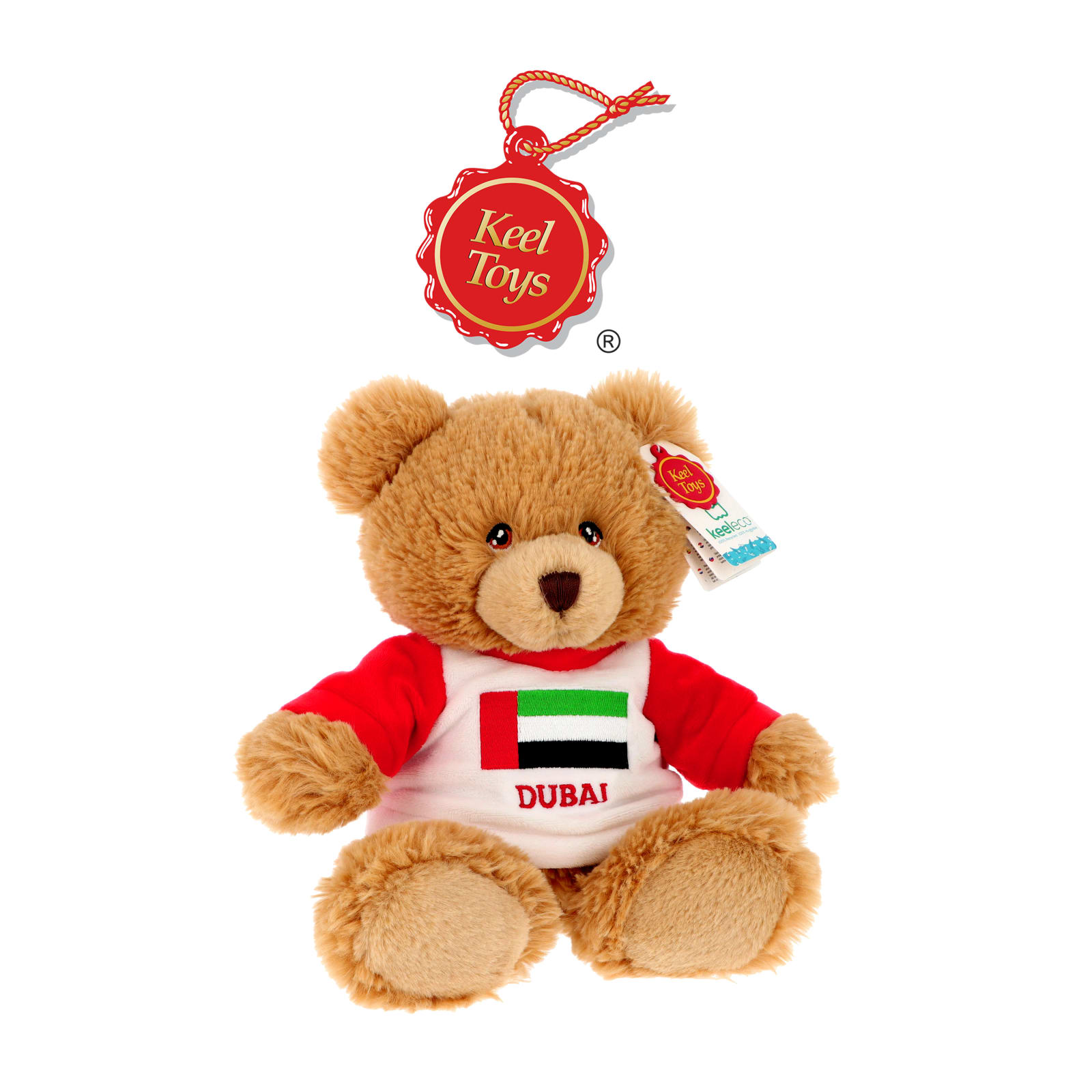 KEELECO BEAR BROWN DUBAI 25CM