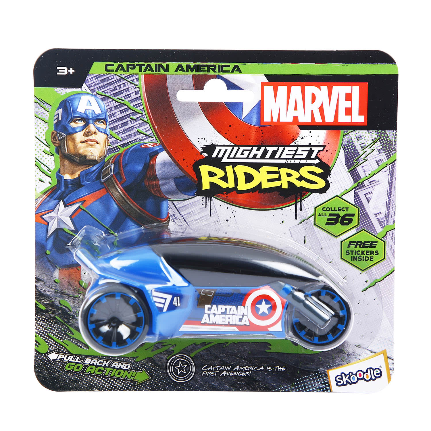 P.JOY V.VROOM DC GRAPHIC CAR 1/50