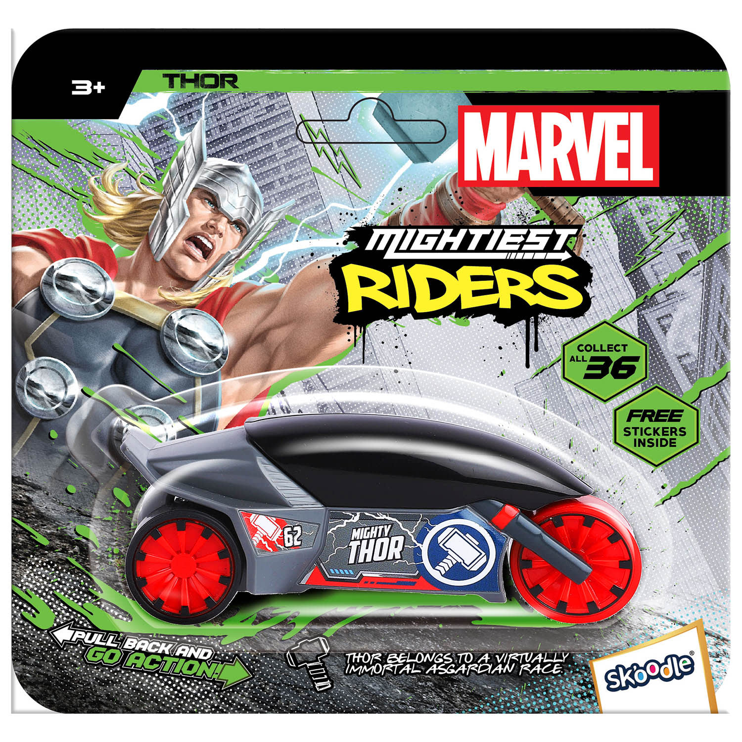 P.JOY V.VROOM DC GRAPHIC CAR 1/50