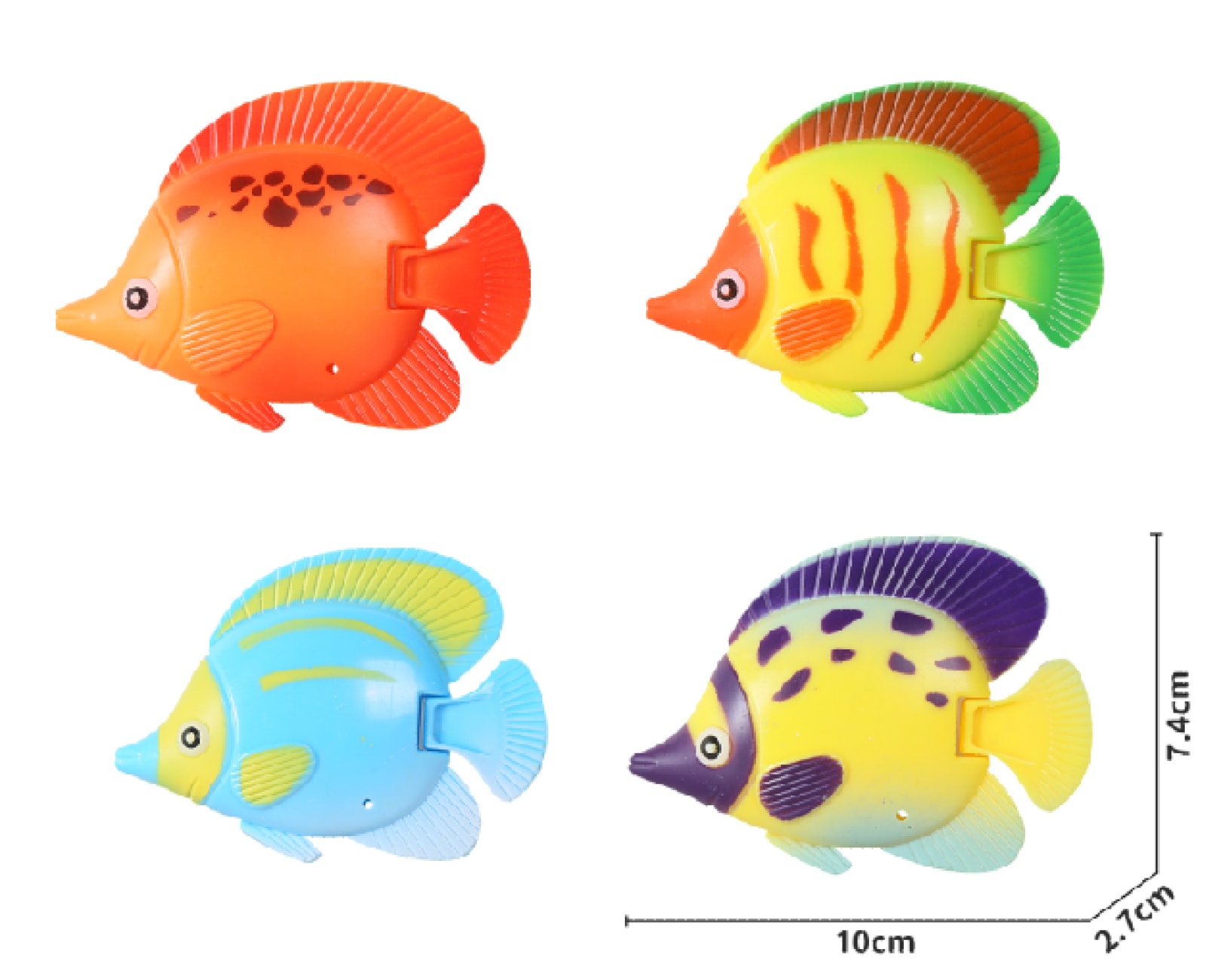 Mondo - DIVING REGALFISH TOYS 4PCS