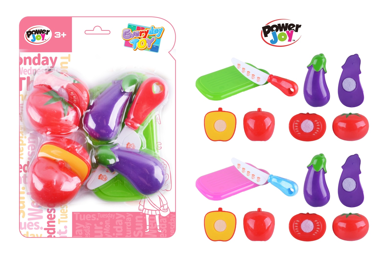 P.JOY EVERYDAY FRUIT&VEG. SET 2ASST BC