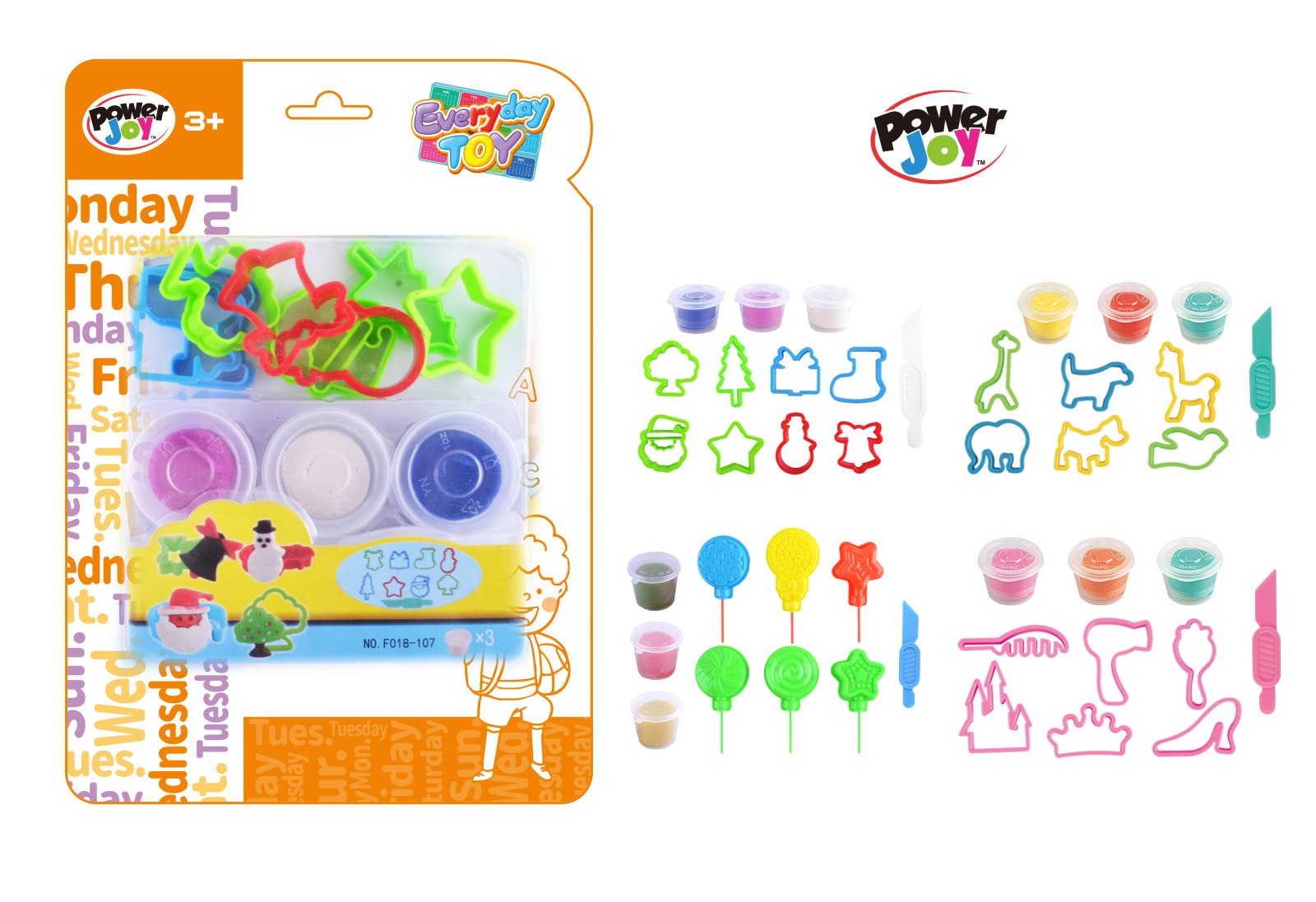 P.JOY EVERYDAY PLAY-DOH 4ASST BC