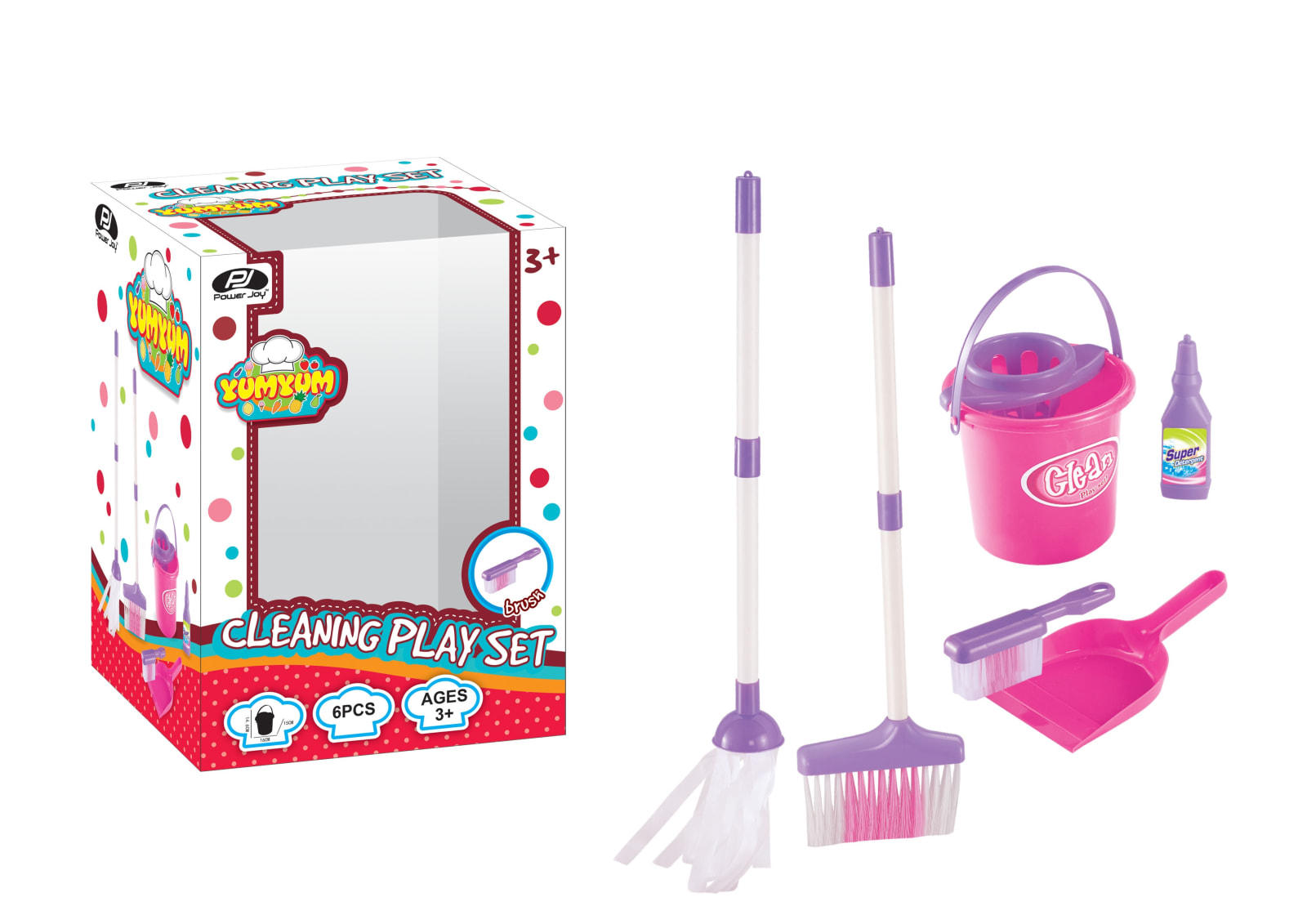 P.JOY YUMYUM CLEANING PLAY SET