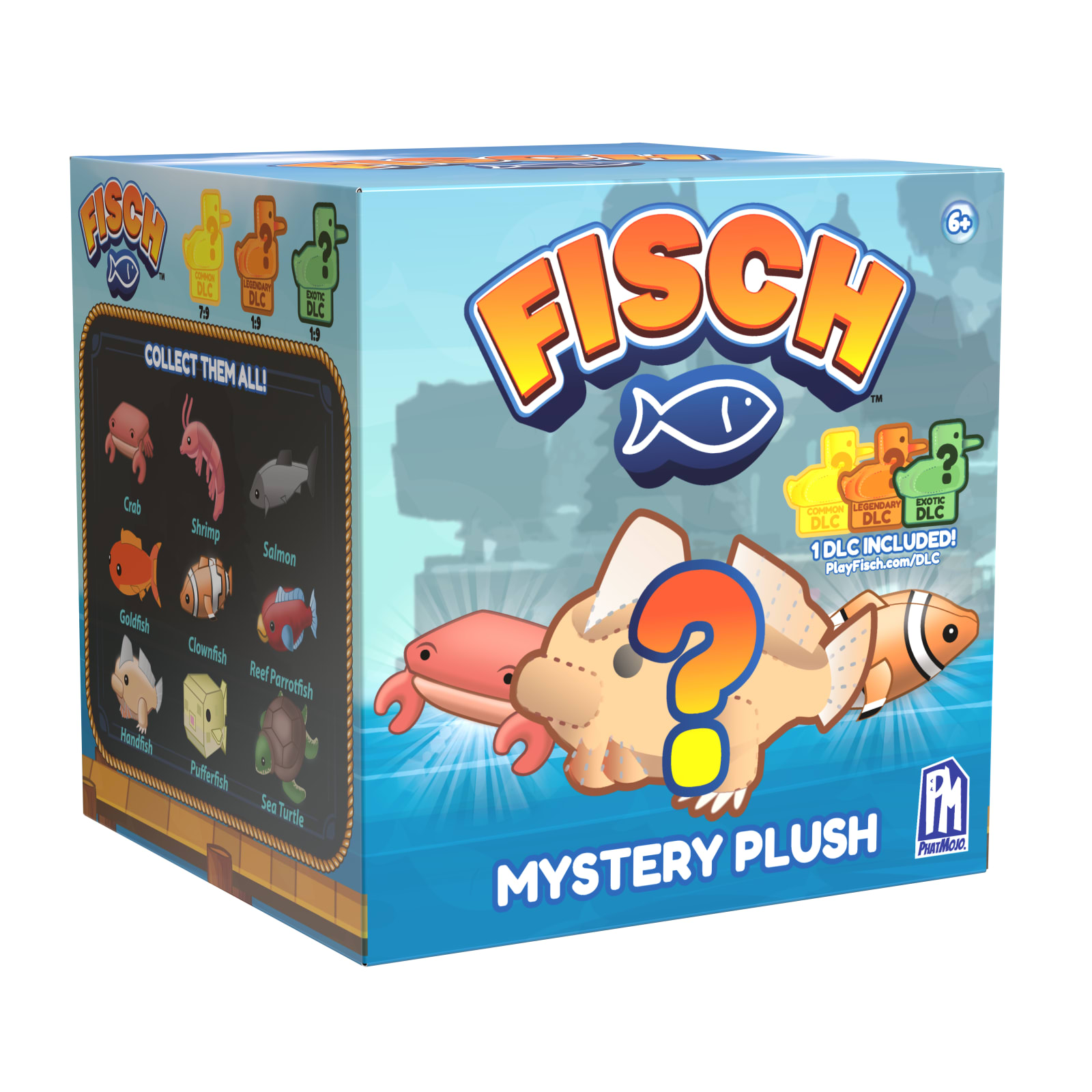 Phat Mojo - FISCH COLLECTIBLE PLUSH 4" S1 CDU9 WOC
