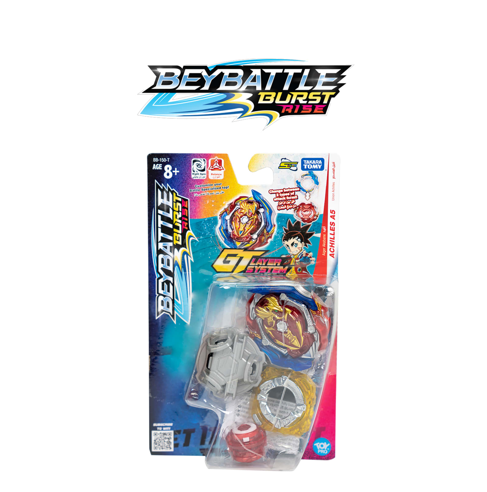 Toypro - BEYBLADE BEYBATTLE ACHILLES A5
