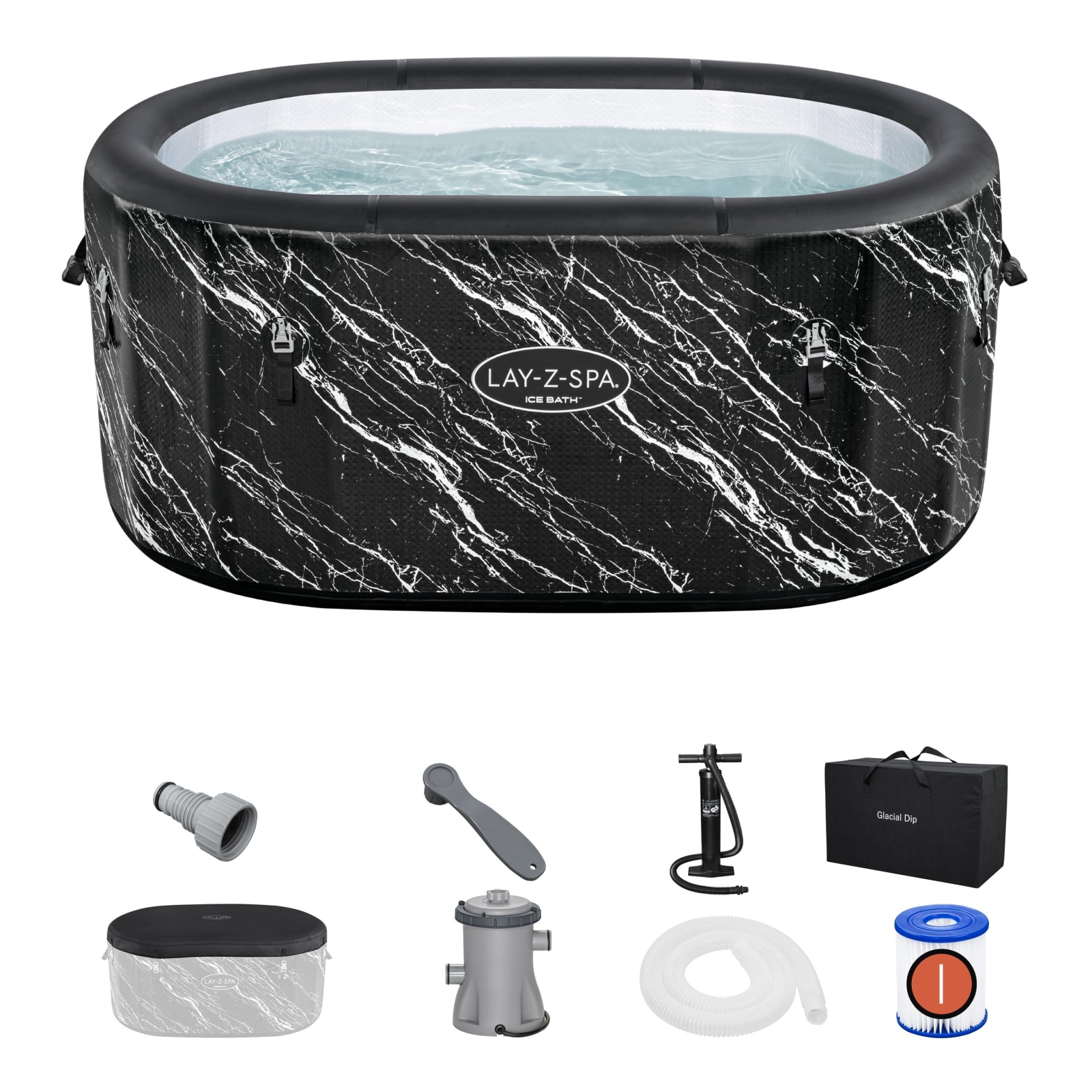 Bestway - BWAY SPA GLACIAL DIP TUB 152X92X71