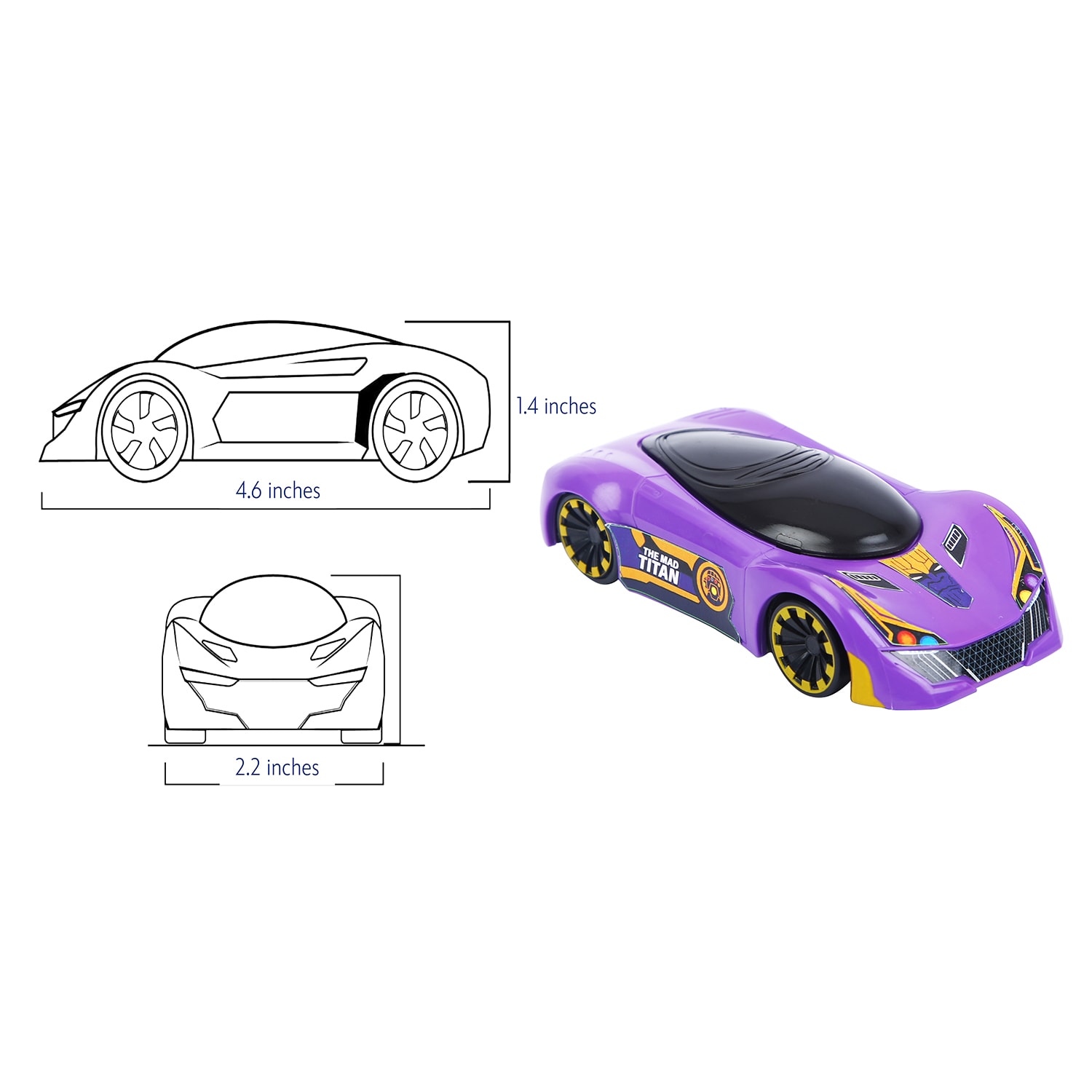Mondo - MARVEL MM RACER THANOS