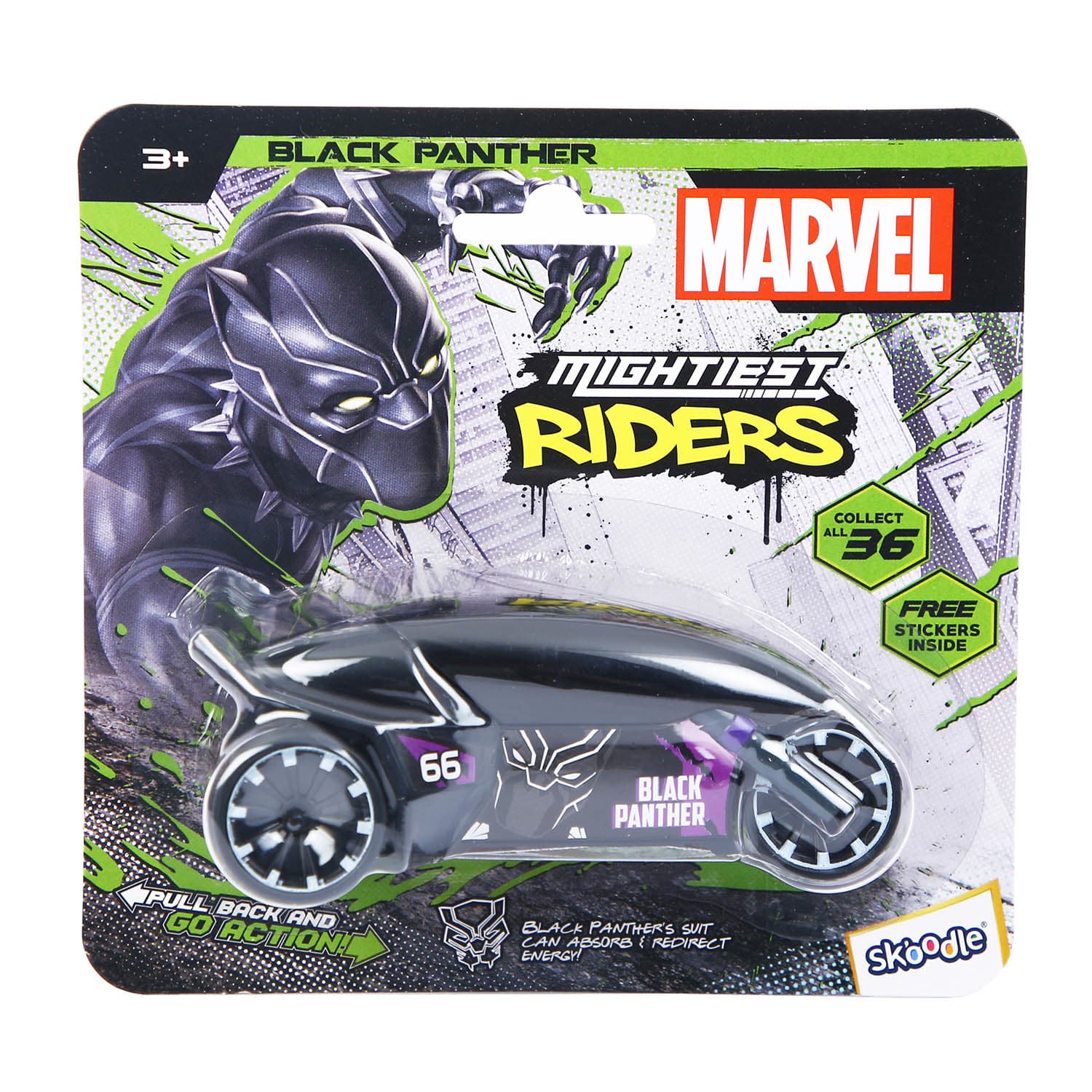 Mondo - MARVEL MM RIDER B.PANTHER