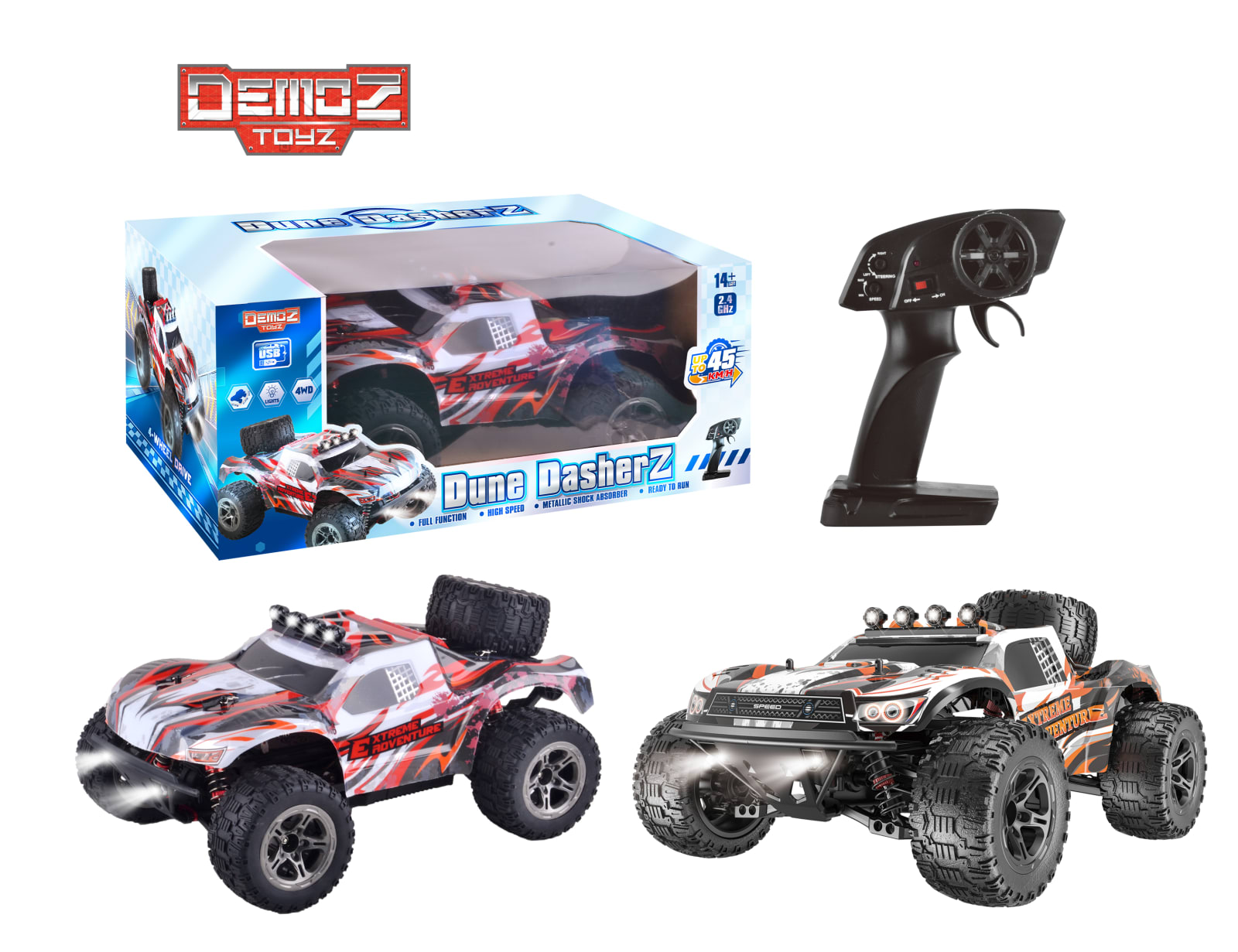 P.Joy - DEMOZ RC DUNE DASHERZ 45KM H 2.4G BPC