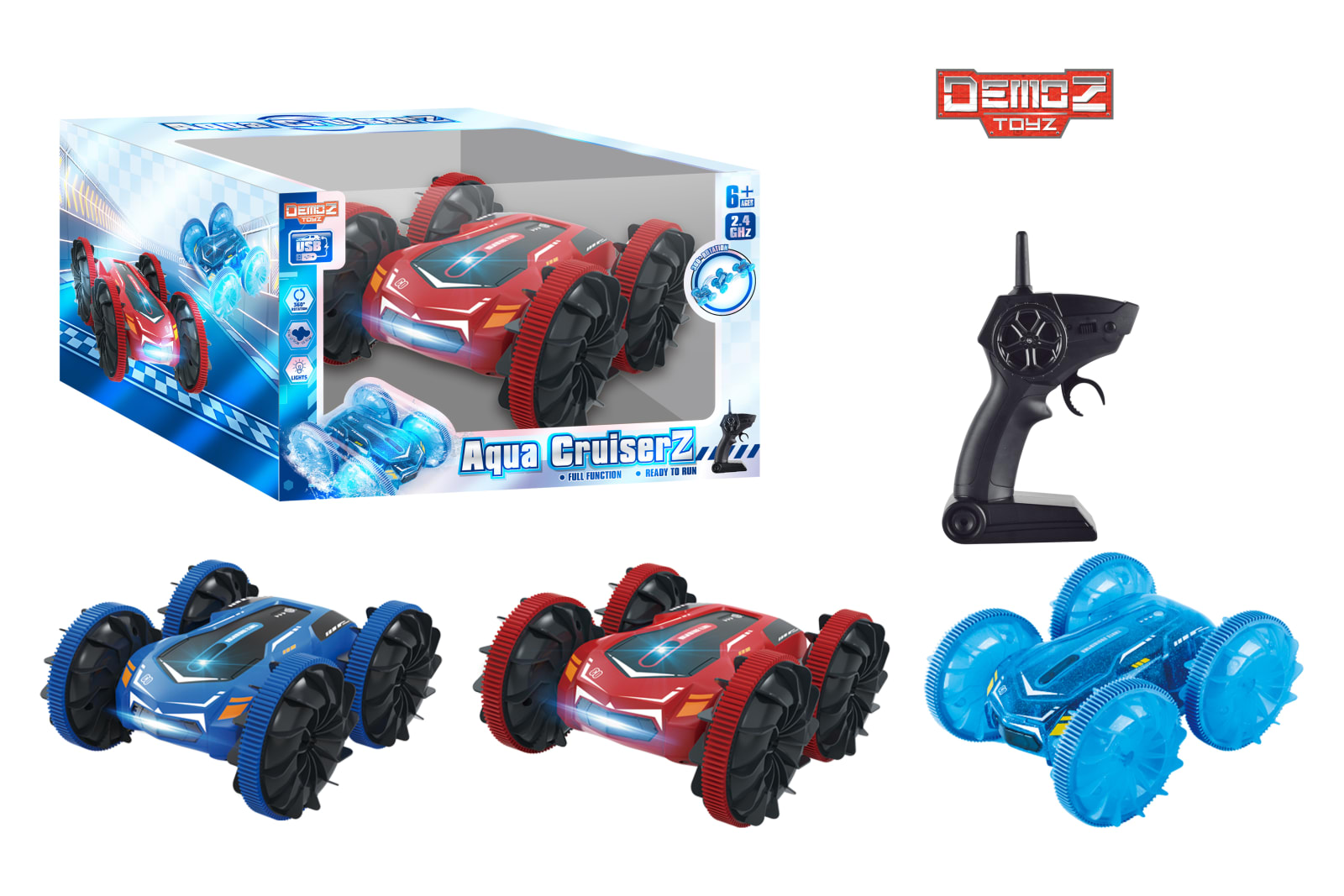 P.Joy - DEMOZ RC AQUACRUISERZ 2.4G BPC