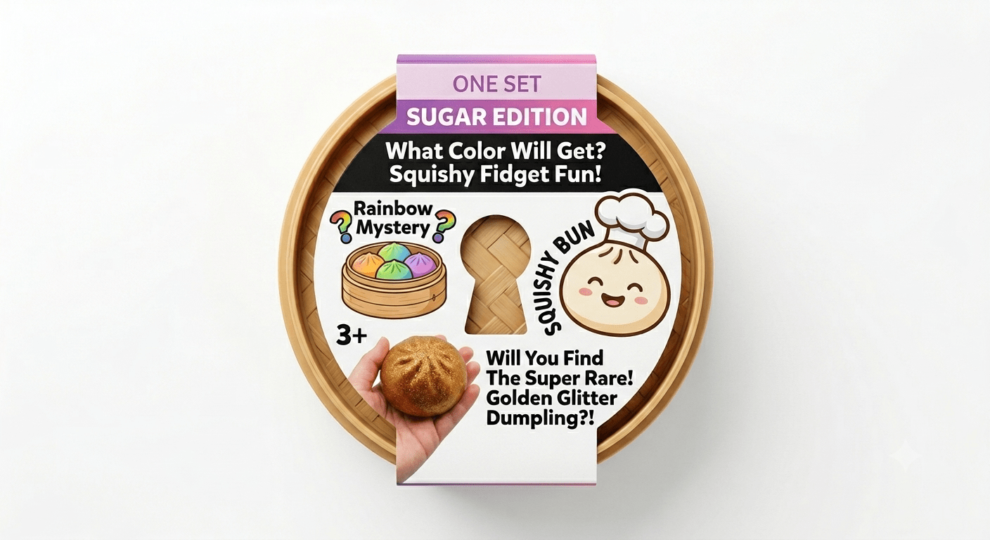 P.Joy - SQUISHY DUMPLINGS GLITTER CDU12