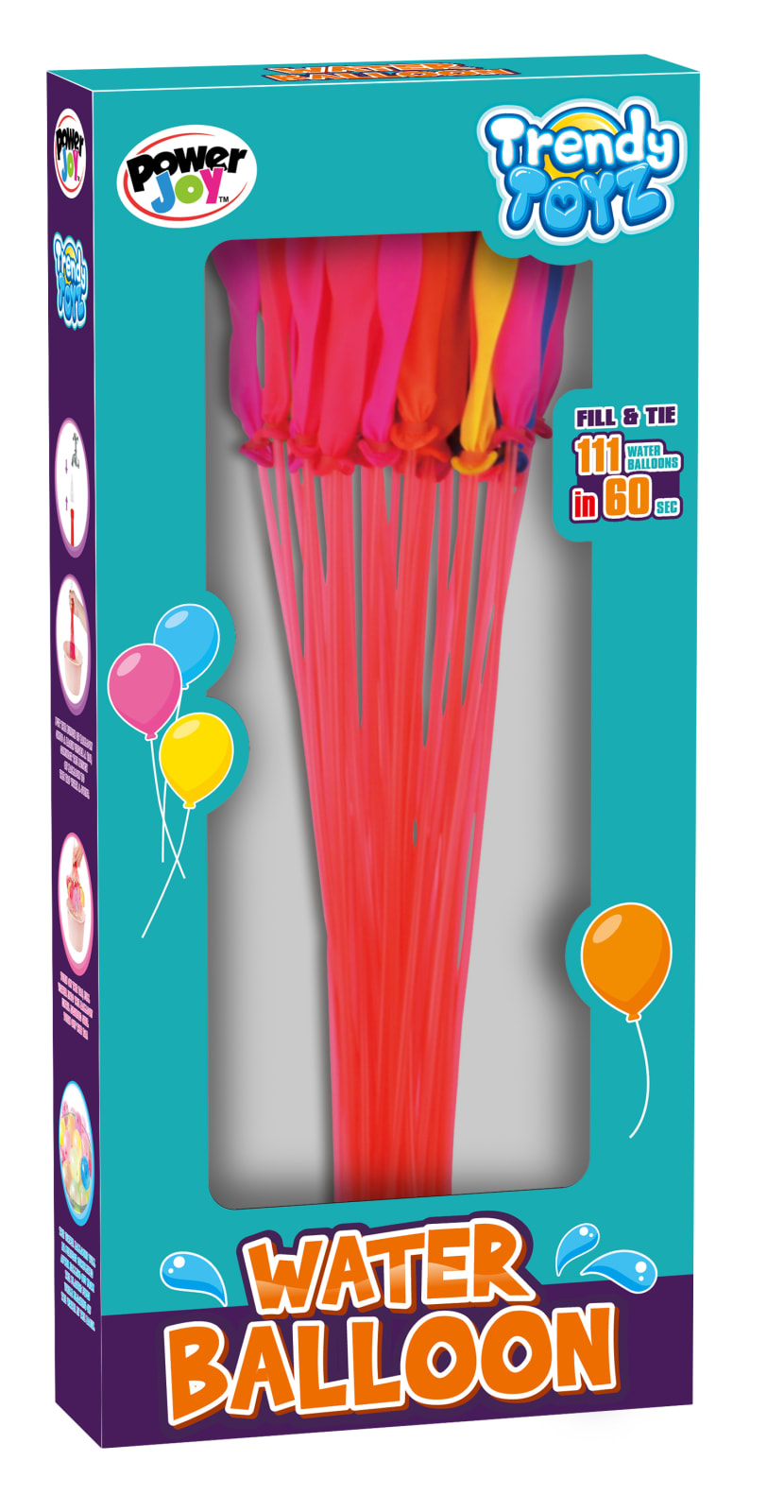 P.JOY TRENDY WATER BALLOON 111PCS