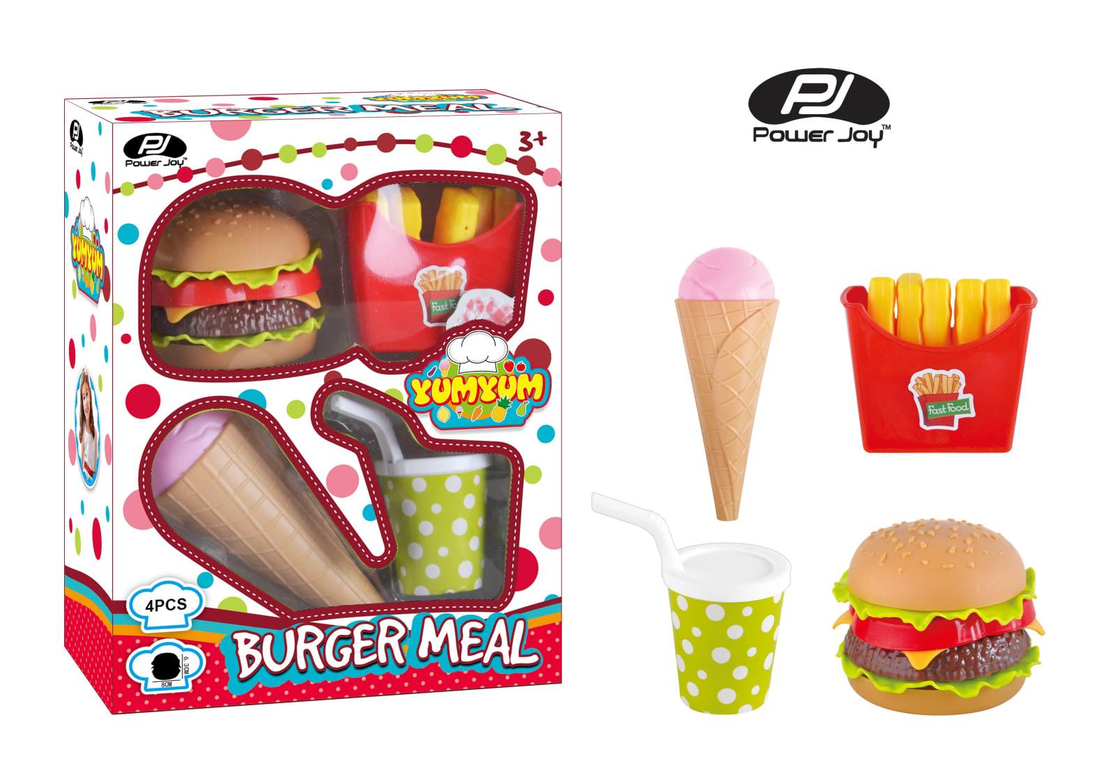P.JOY YUMYUM BURGER MEAL