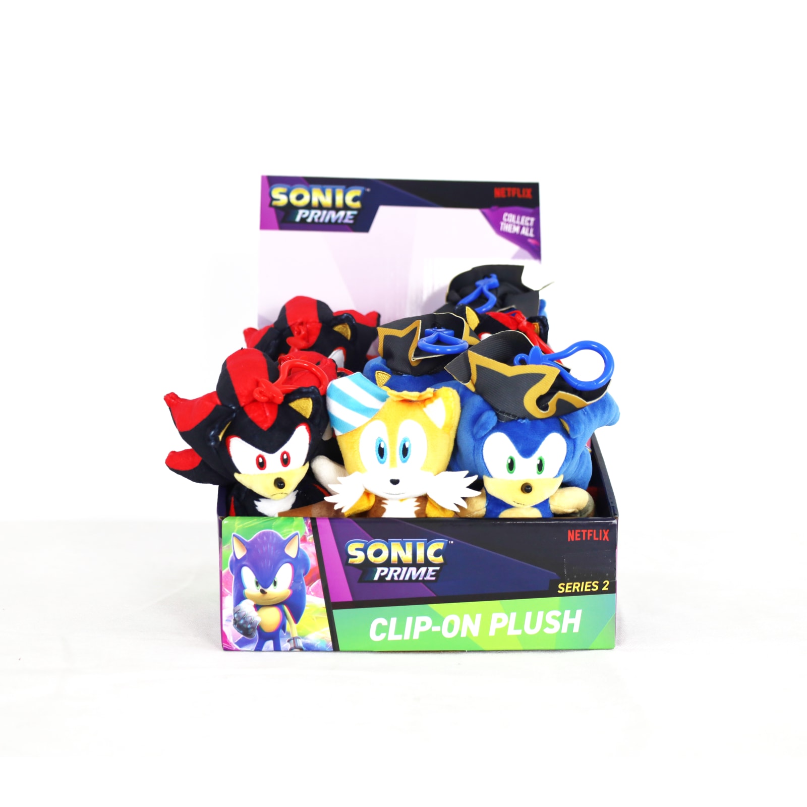 PMI - SONIC PLUSH CLIP 6" CDU12 WOC