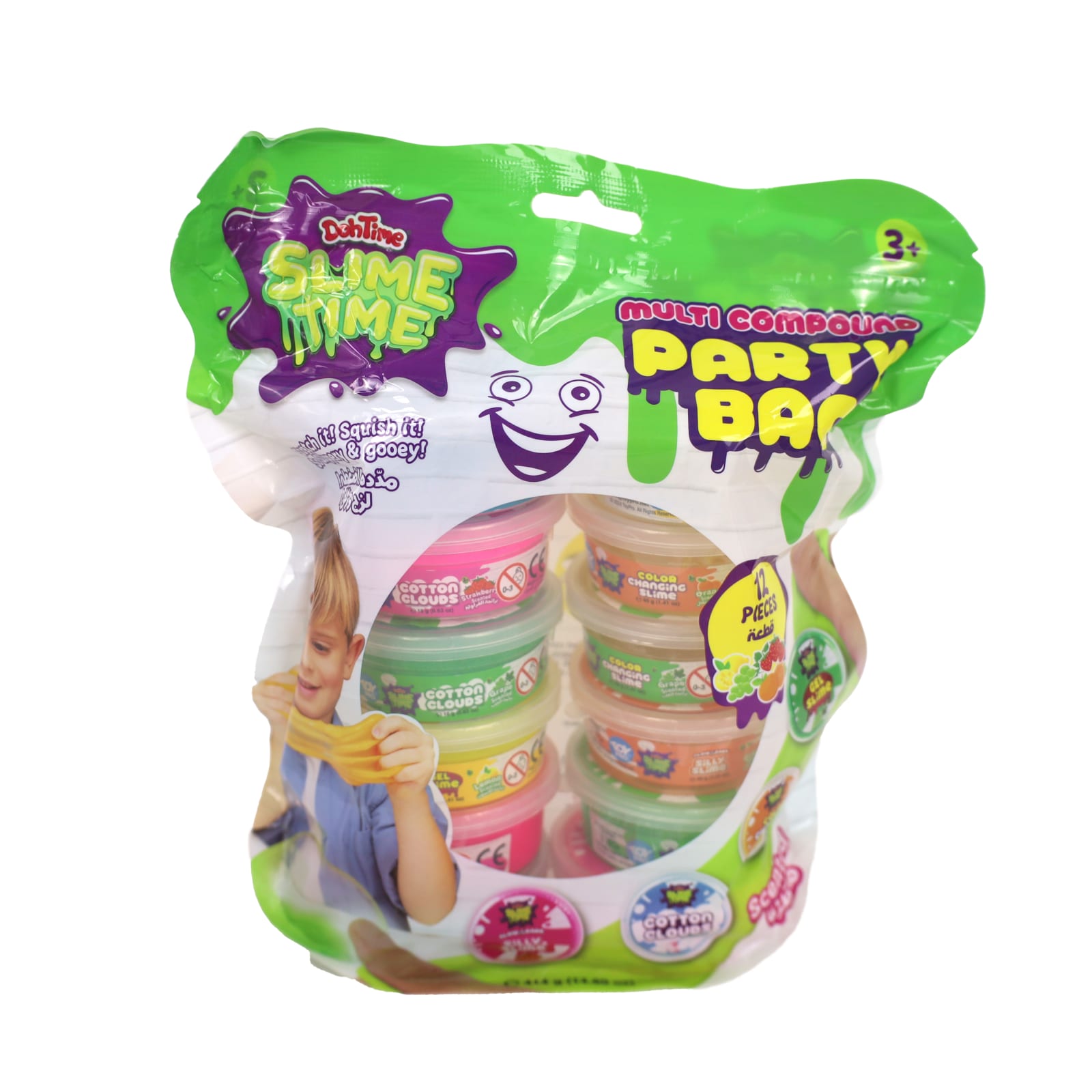 Toypro - SLIMETIME NOVELTIES PARTYBAG 12CANS 340g