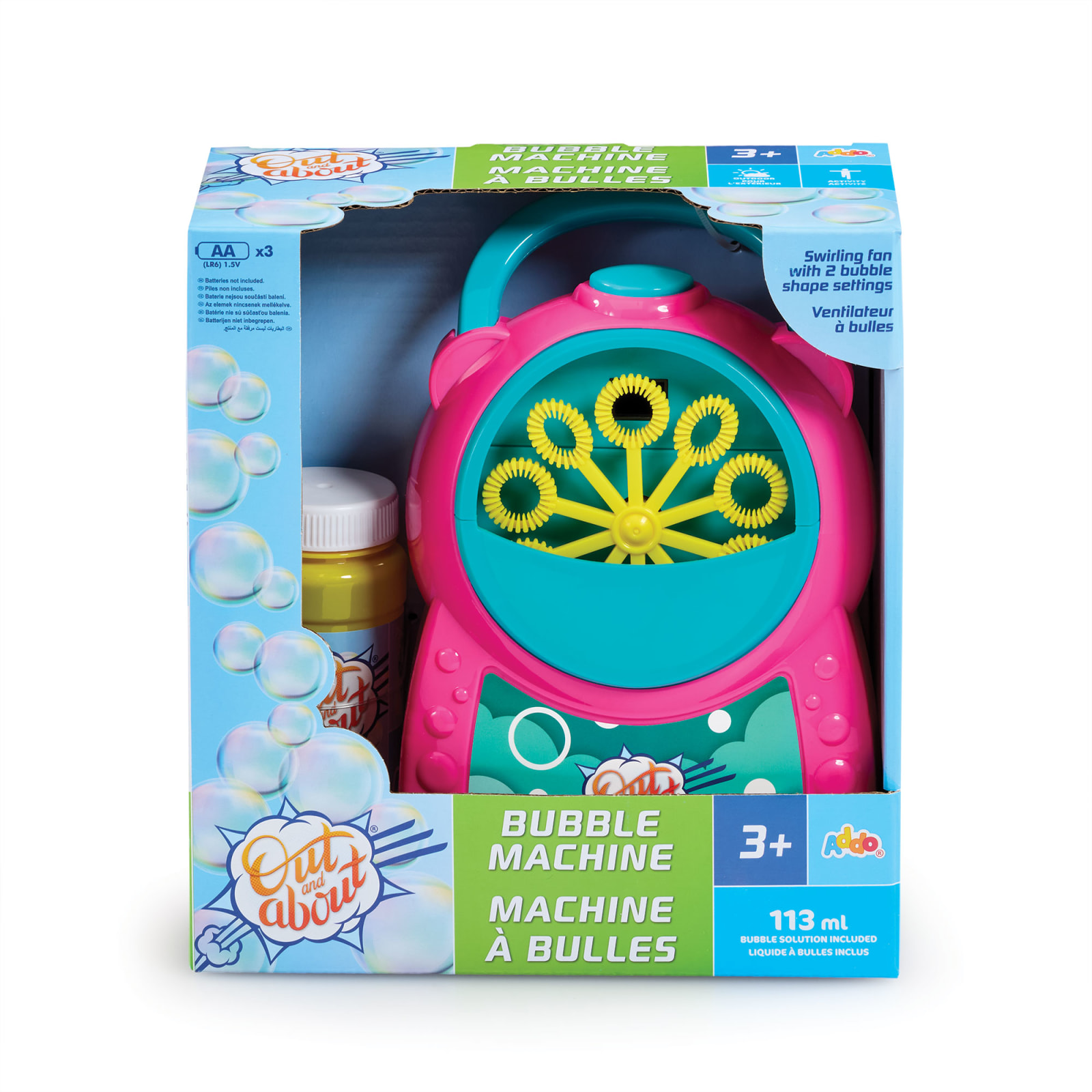 ADDO OA BUBBLE MACHINE ASST BO