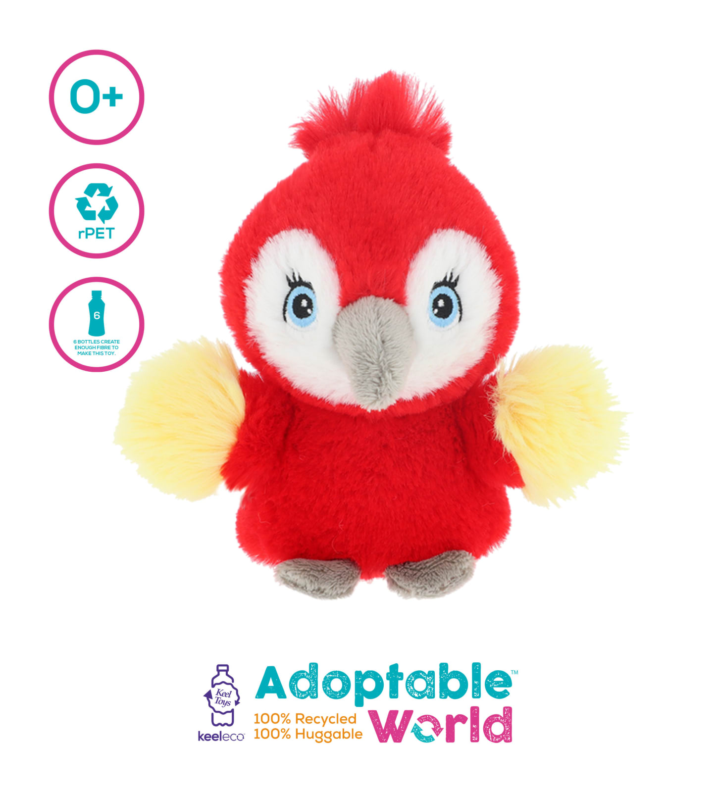 KEELECO MINI ADOPTABLE WORLD 10CM MIX B