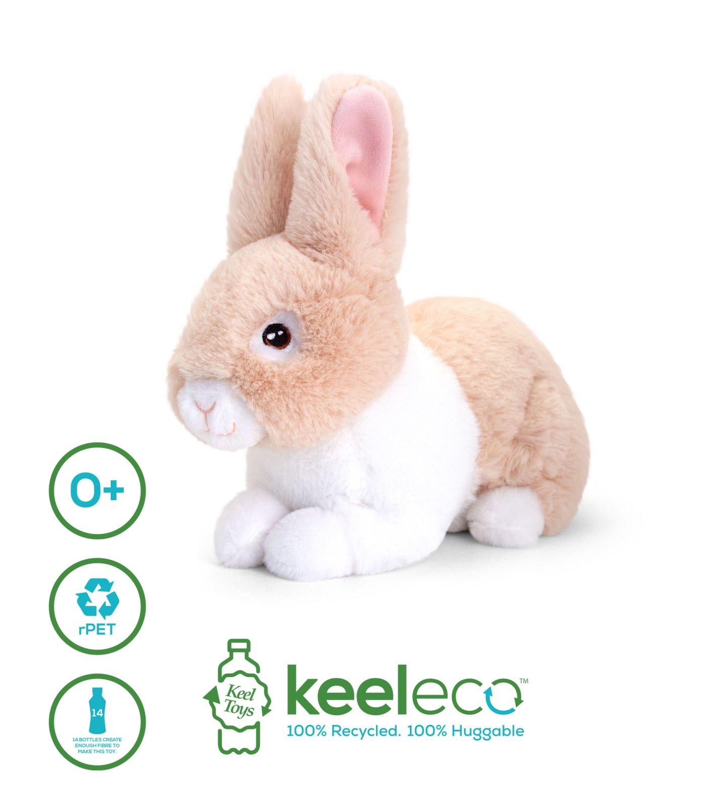 KEELECO BUNNIES 25CM 3ASST