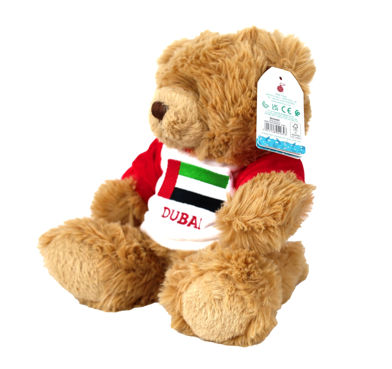 KEELECO BEAR BROWN DUBAI 25CM