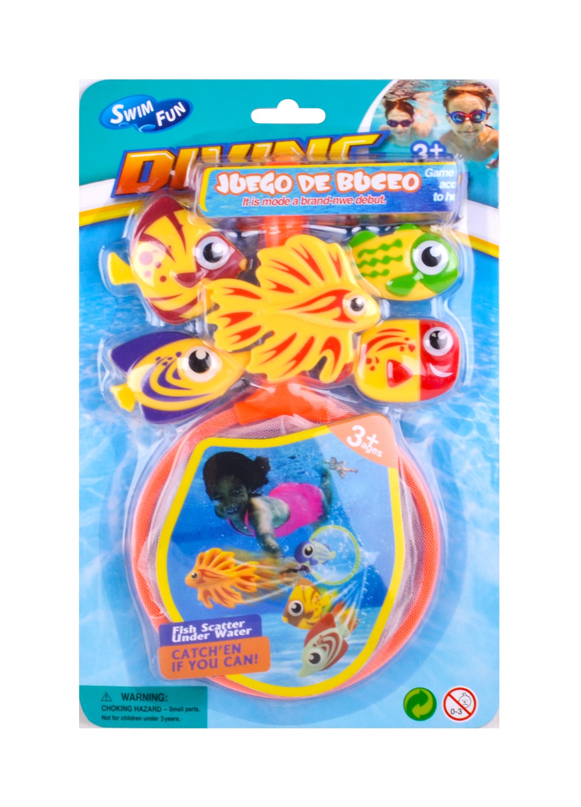 Mondo - DIVING FISHING SET 6PCS