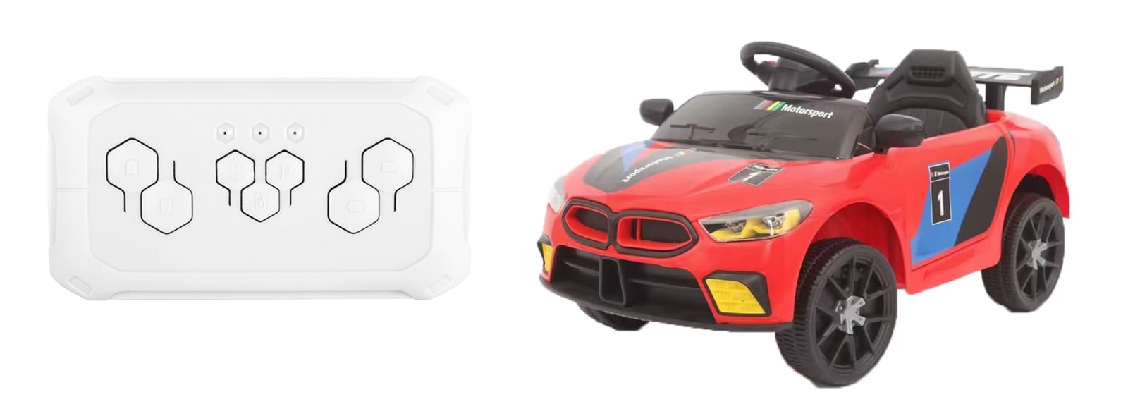 P.Joy - P.WHEELZ RIDEON R/C ROVER B/O 6V