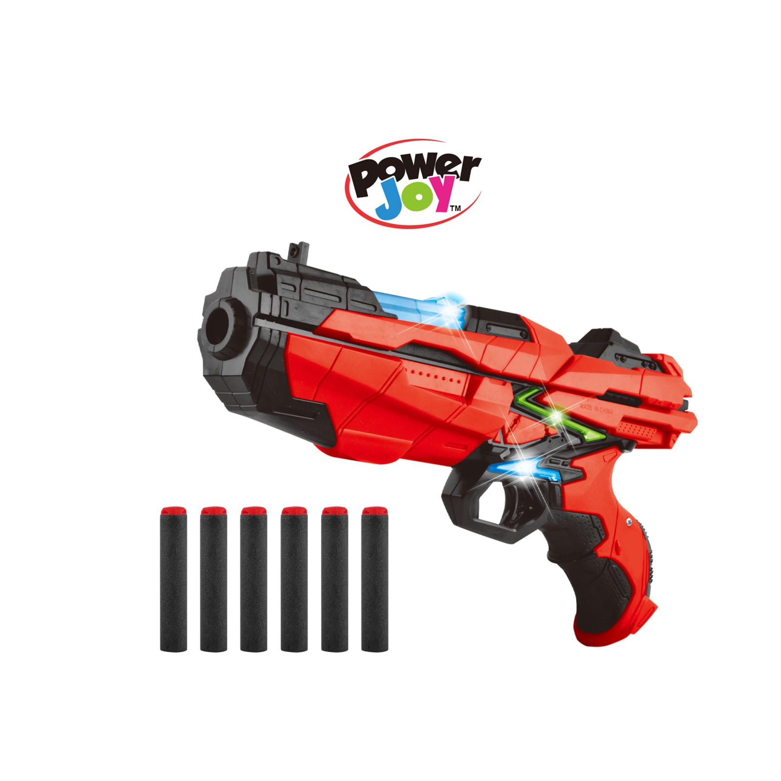P.JOY SHOOTERZ X BLASTER 4 W/LIGHTS B/O