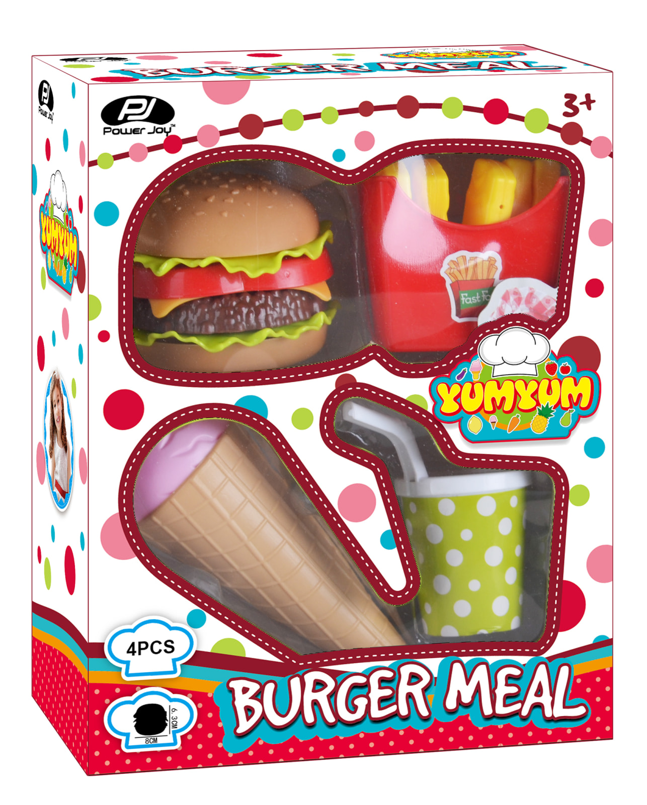 P.JOY YUMYUM BURGER MEAL