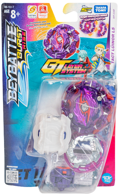 Toypro - BEYBLADE BEYBATTLE TACT LUINOR L5