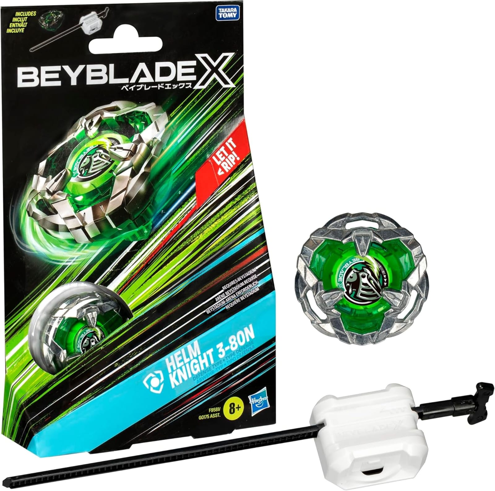 Toypro - BBLADE X LAUNCHER HELM KNIGHT 3-80N
