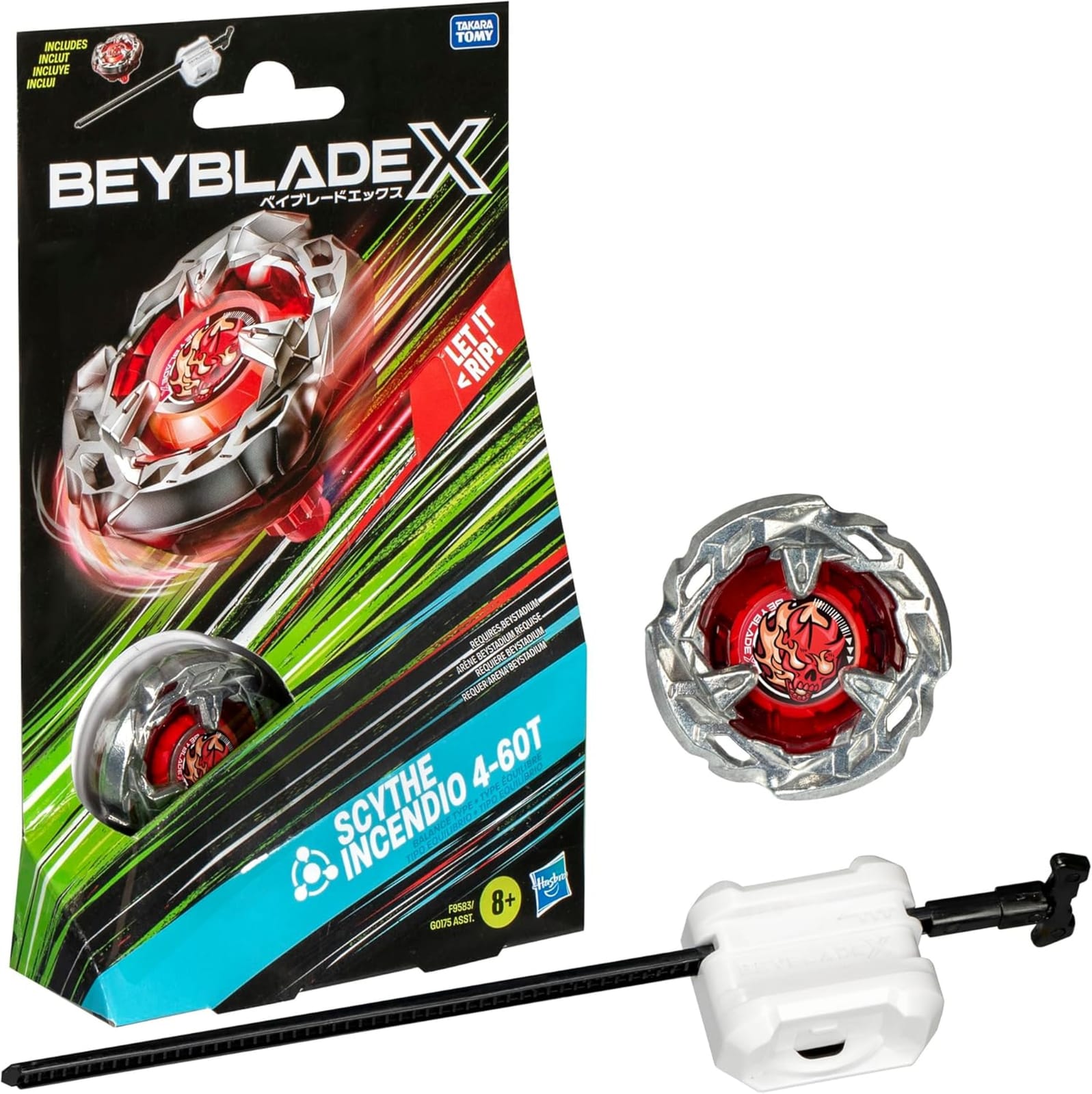 Toypro - BBLADE X LAUNCHER SCYTHE INCENDIO 4 60T