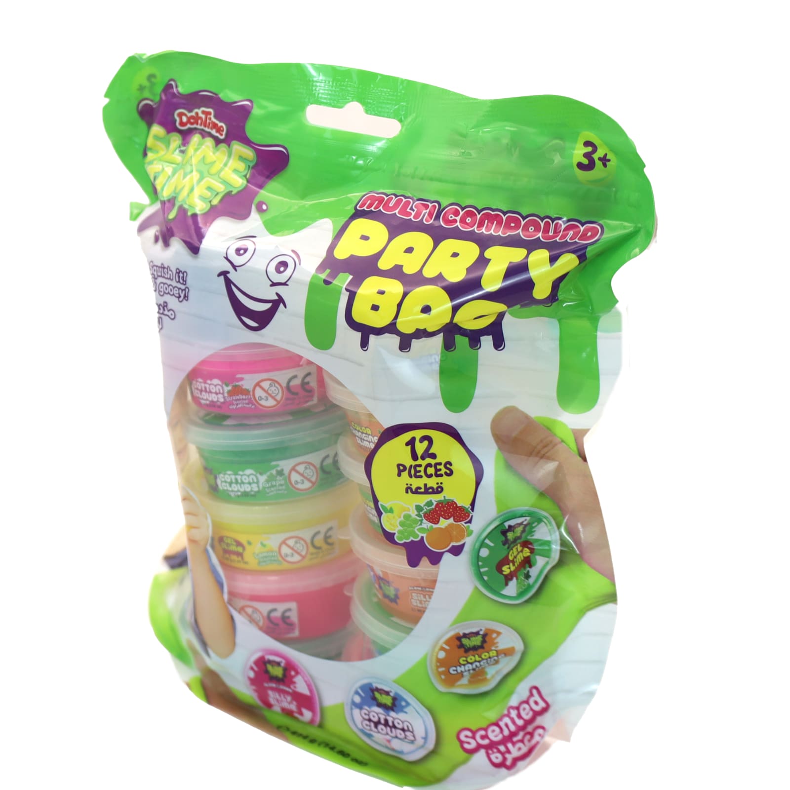 Toypro - SLIMETIME NOVELTIES PARTYBAG 12CANS 340g