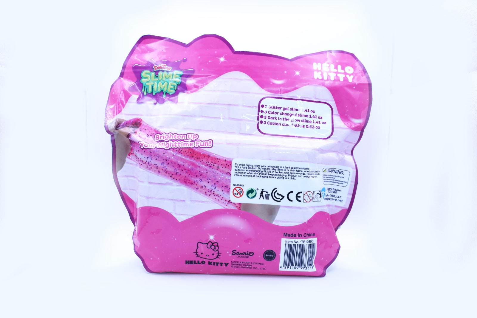 Toypro - SLIMETIME H.KITTY PARTY GLITTER 414g