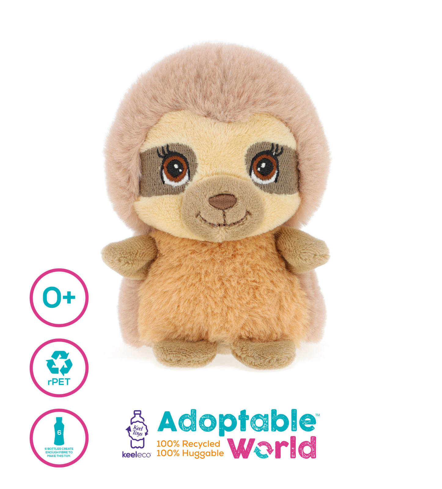 KEELECO MINI ADOPTABLE WORLD 10CM MIX A