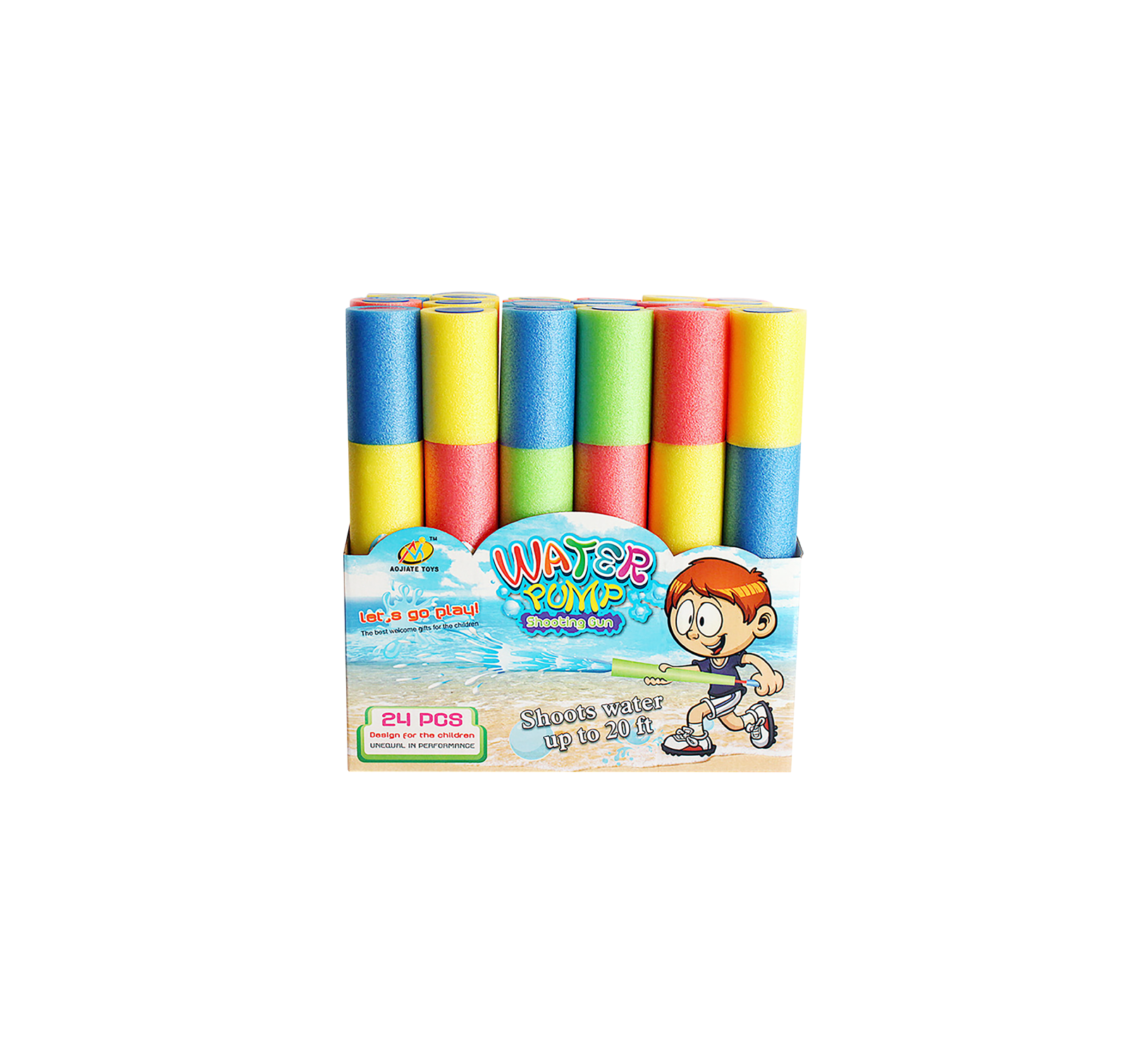 Mondo – WATER SHOOTER FOAM 30X6CM CDU24 WOC