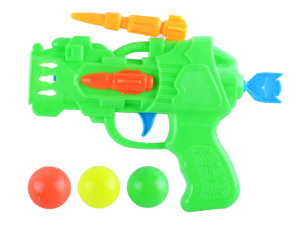 P.JOY EVERYDAY GUN W/ P.PONG BALL4PCS BC