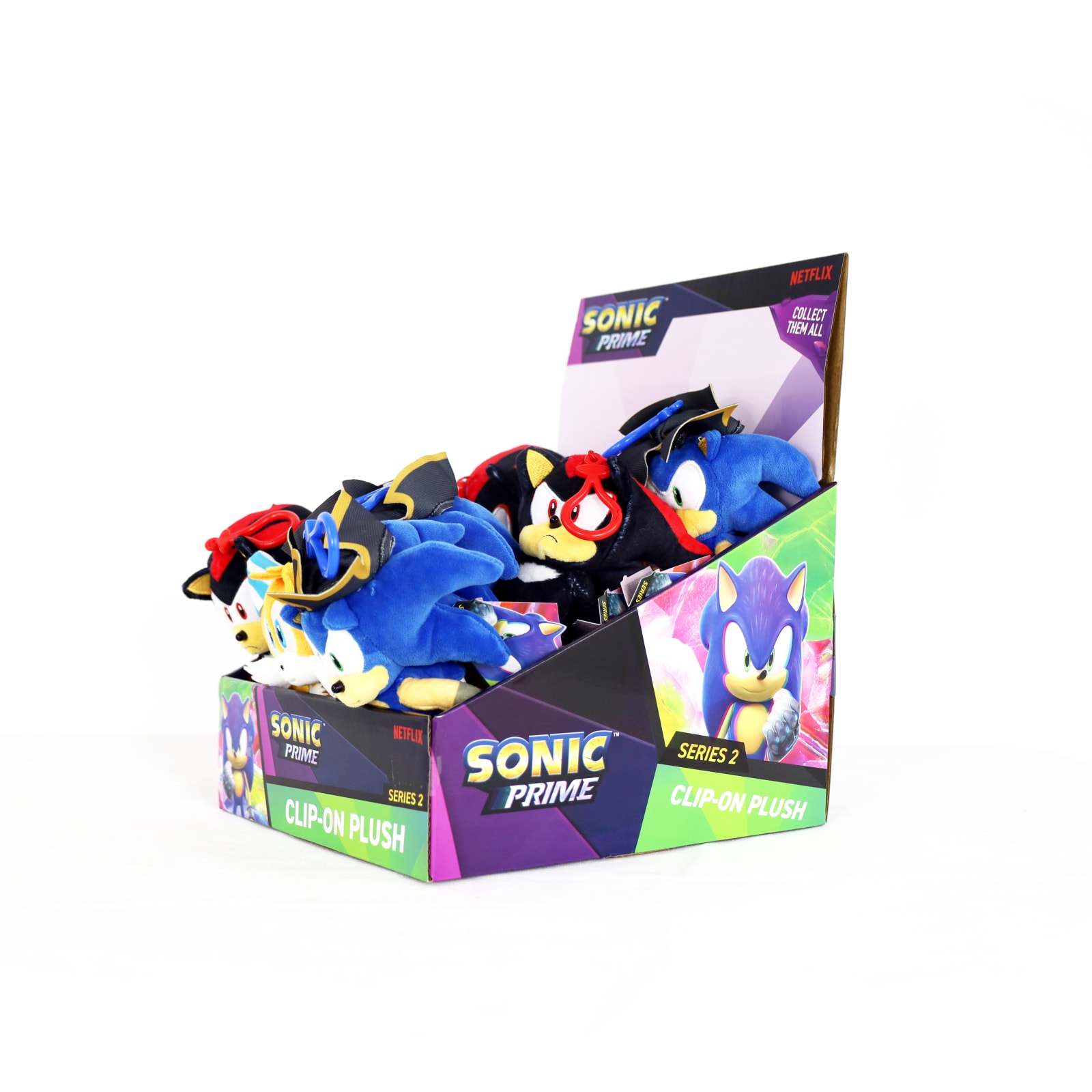 PMI – SONIC PLUSH CLIP 6″ CDU12 WOC